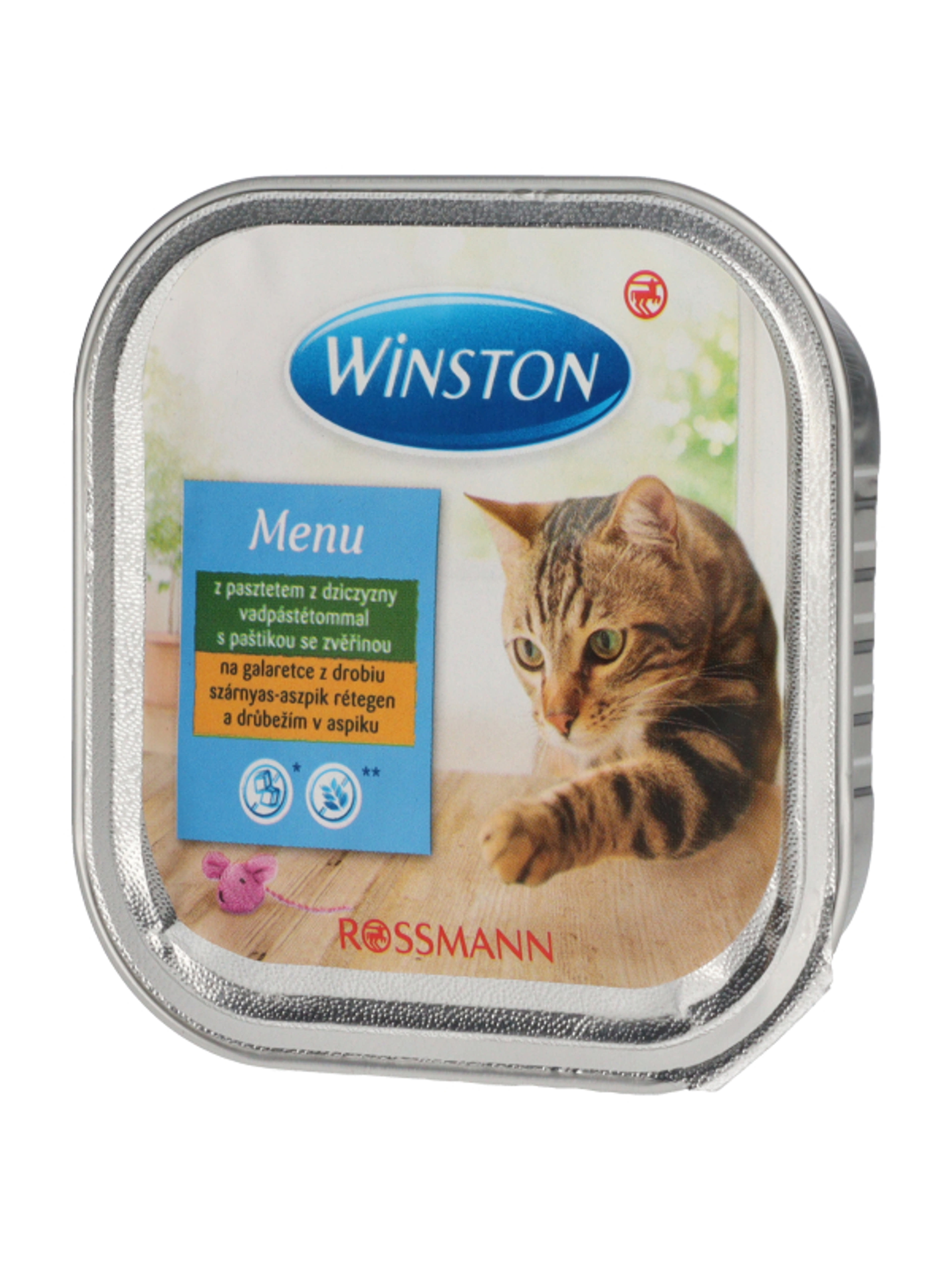 Winston Fenséges Menü alutál macskáknak, szárnyashússal - 100 g-3