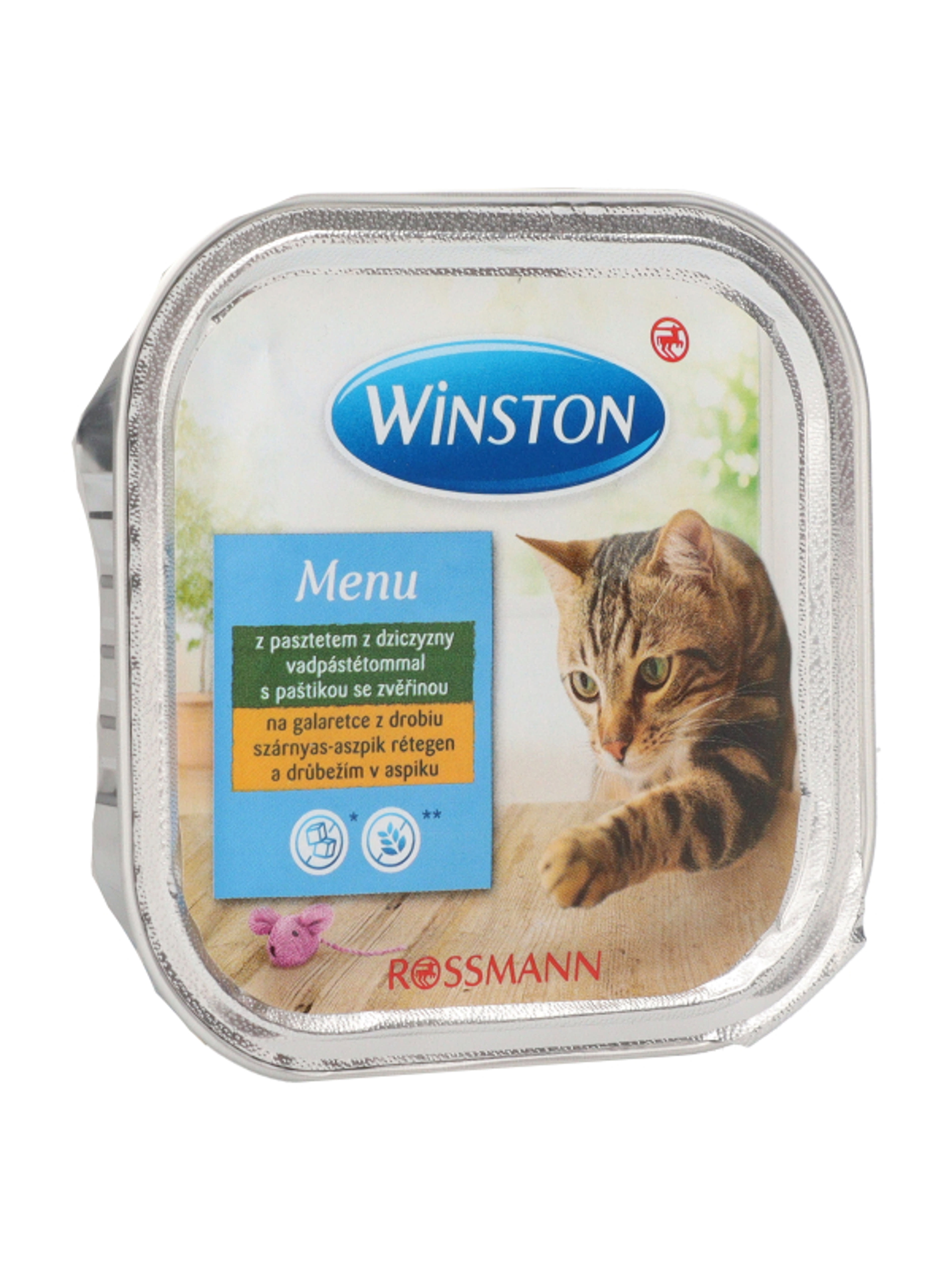 Winston Fenséges Menü alutál macskáknak, szárnyashússal - 100 g-4