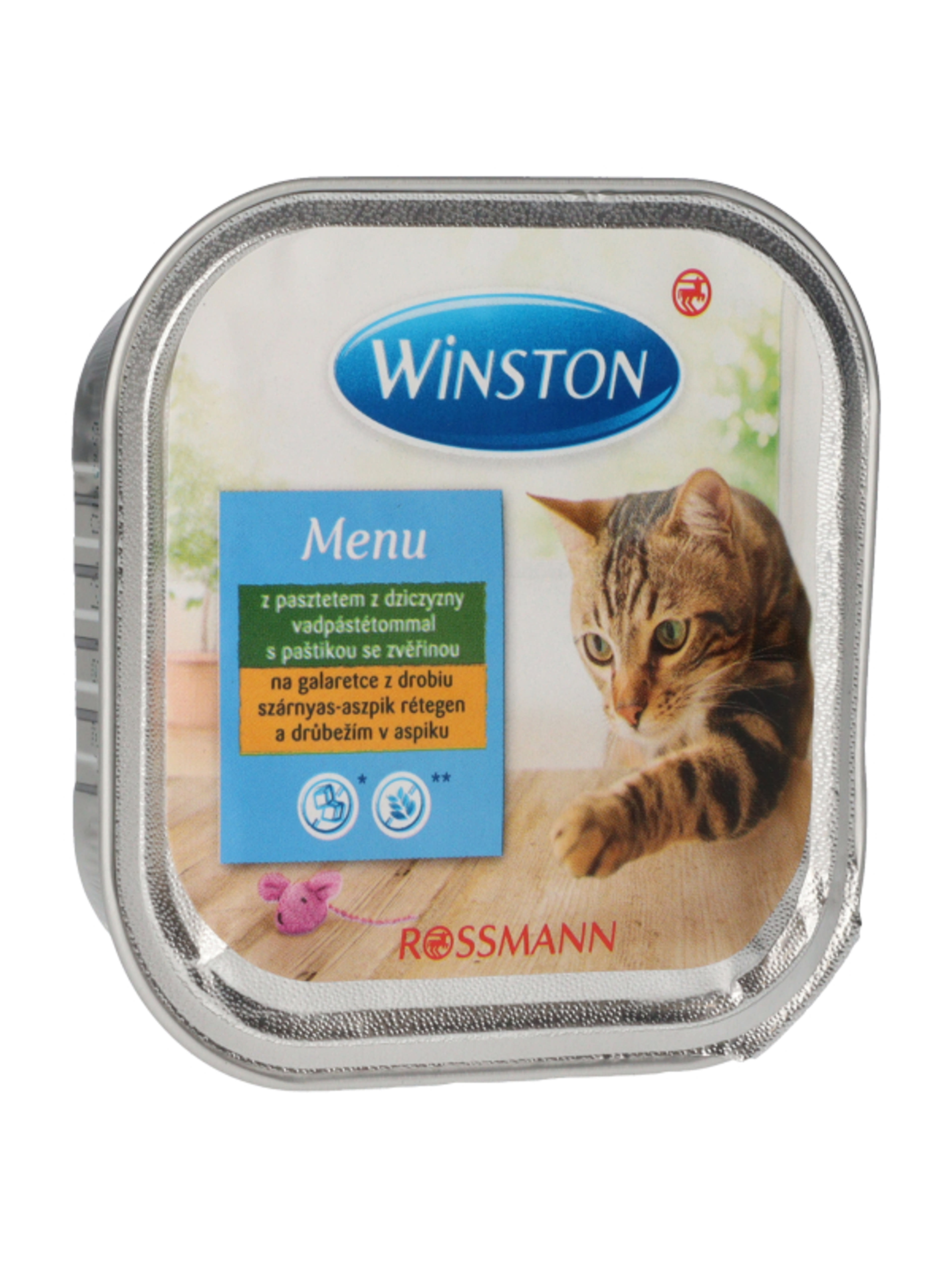 Winston Fenséges Menü alutál macskáknak, szárnyashússal - 100 g-4