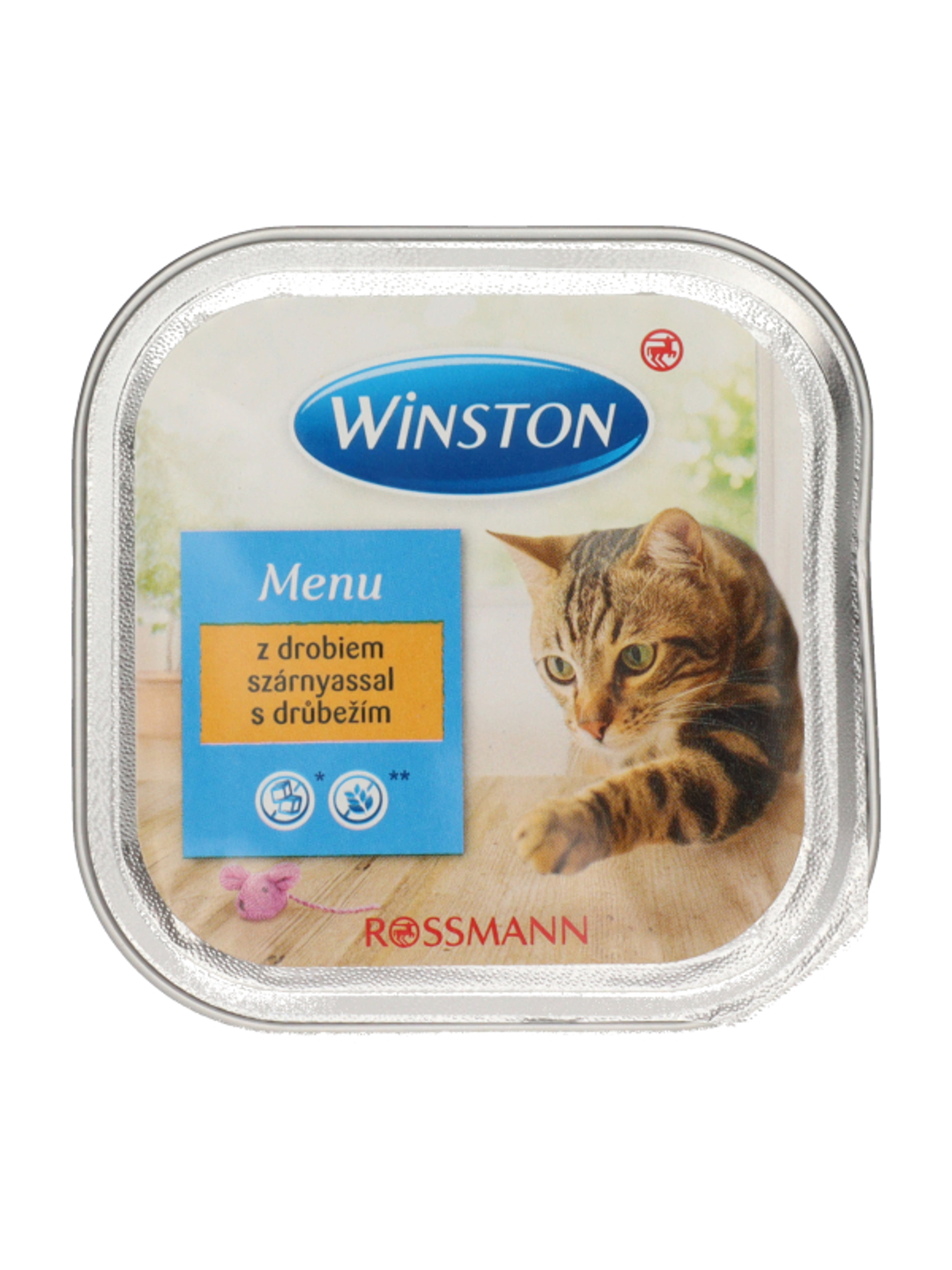 Winston Fenséges Menü alutál macskáknak, szárnyashússal - 100 g-2