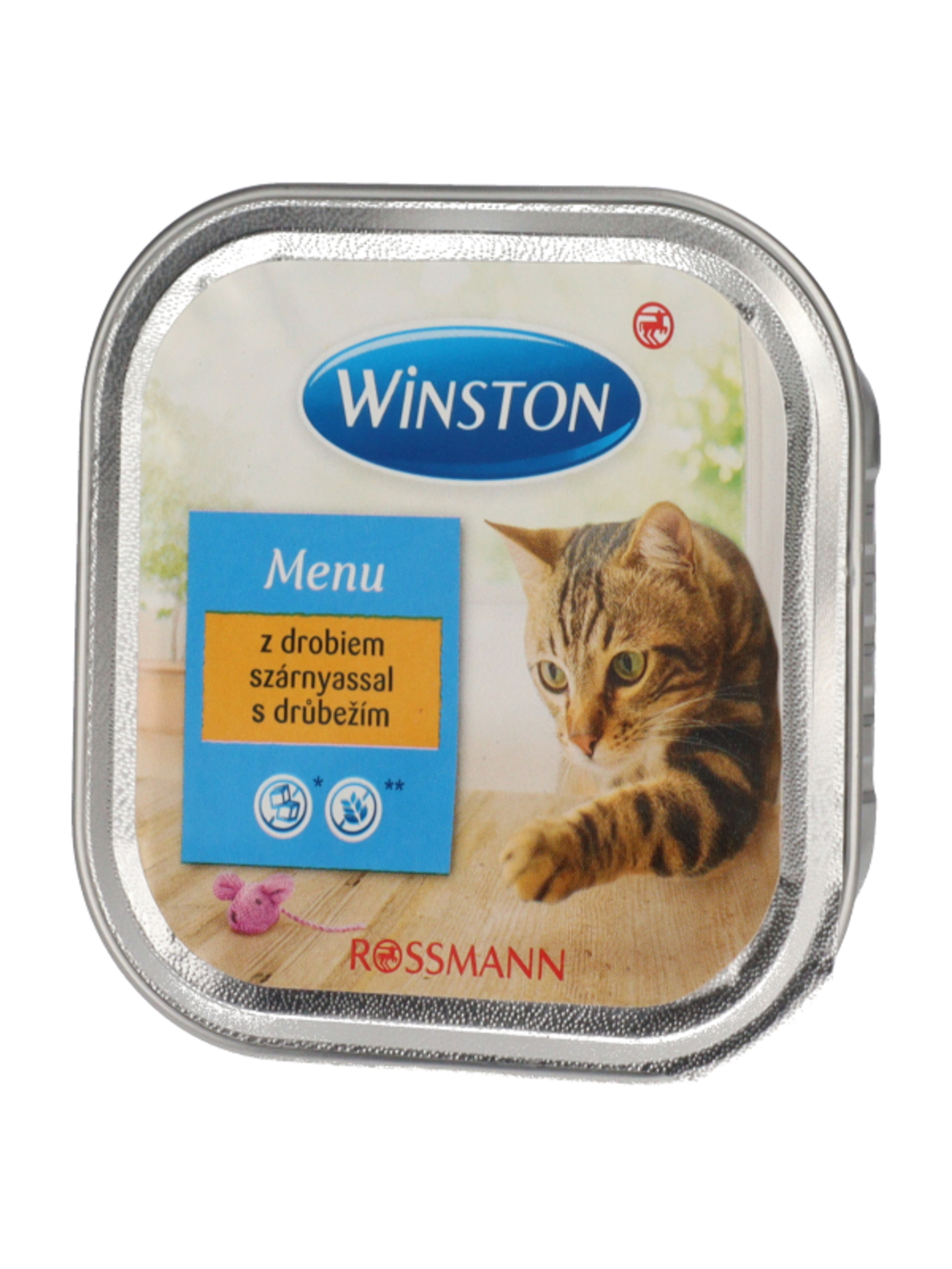 Winston Fenséges Menü alutál macskáknak, szárnyashússal - 100 g-3