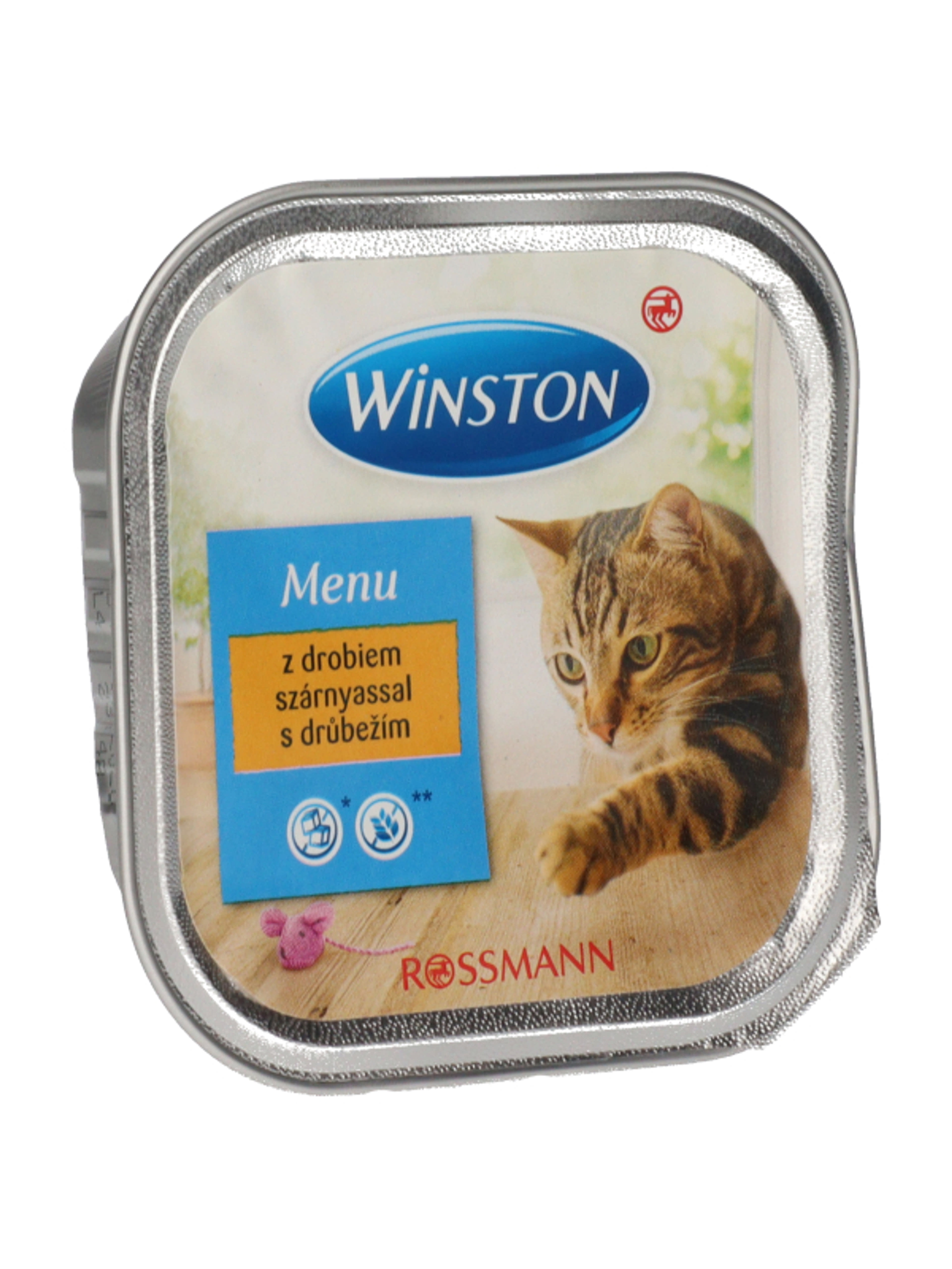 Winston Fenséges Menü alutál macskáknak, szárnyashússal - 100 g-4