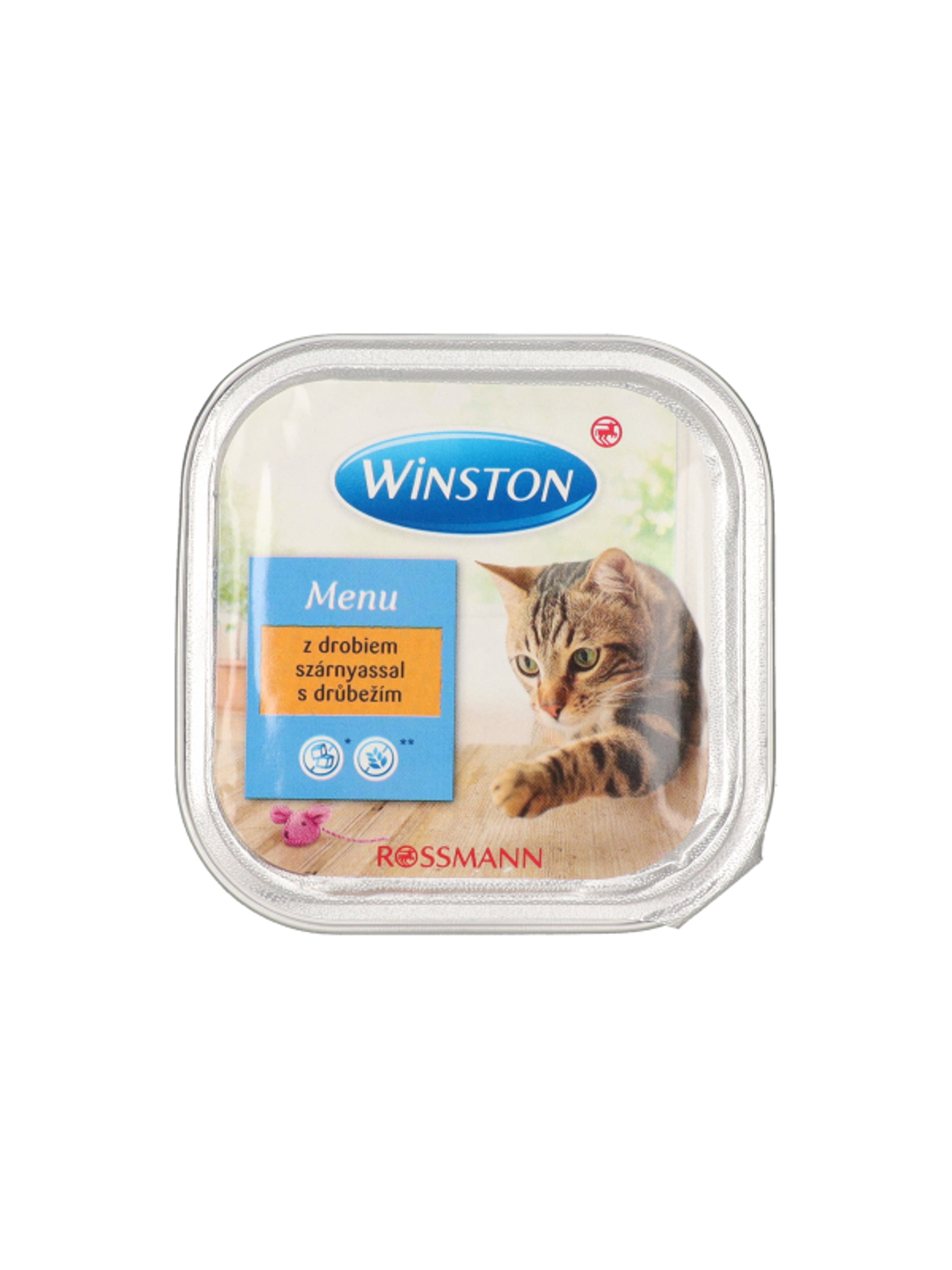 Winston Fenséges Menü alutál macskáknak, szárnyashússal - 100 g