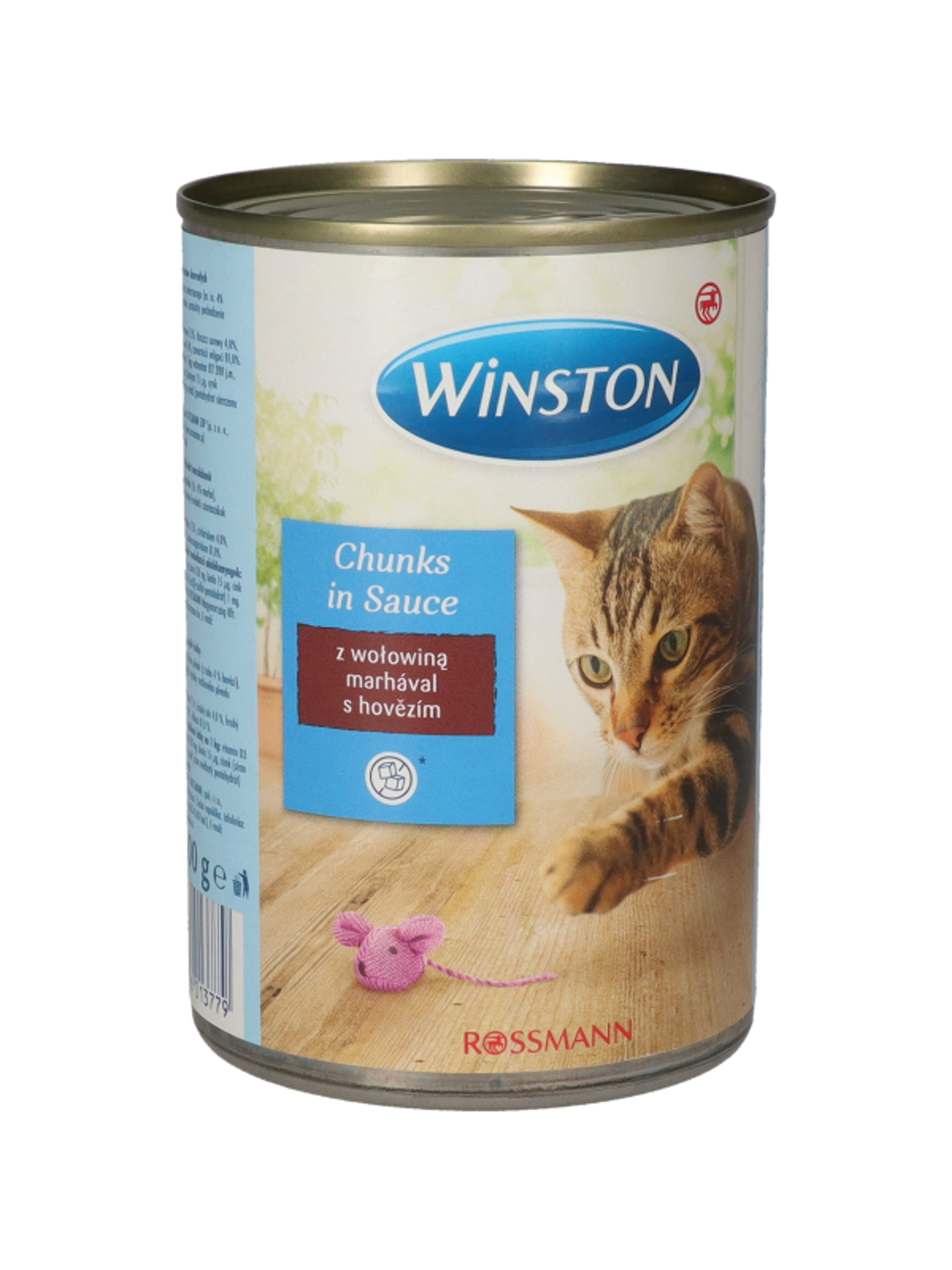 Winston konzerv macskáknak, marhahússal - 400 g-3