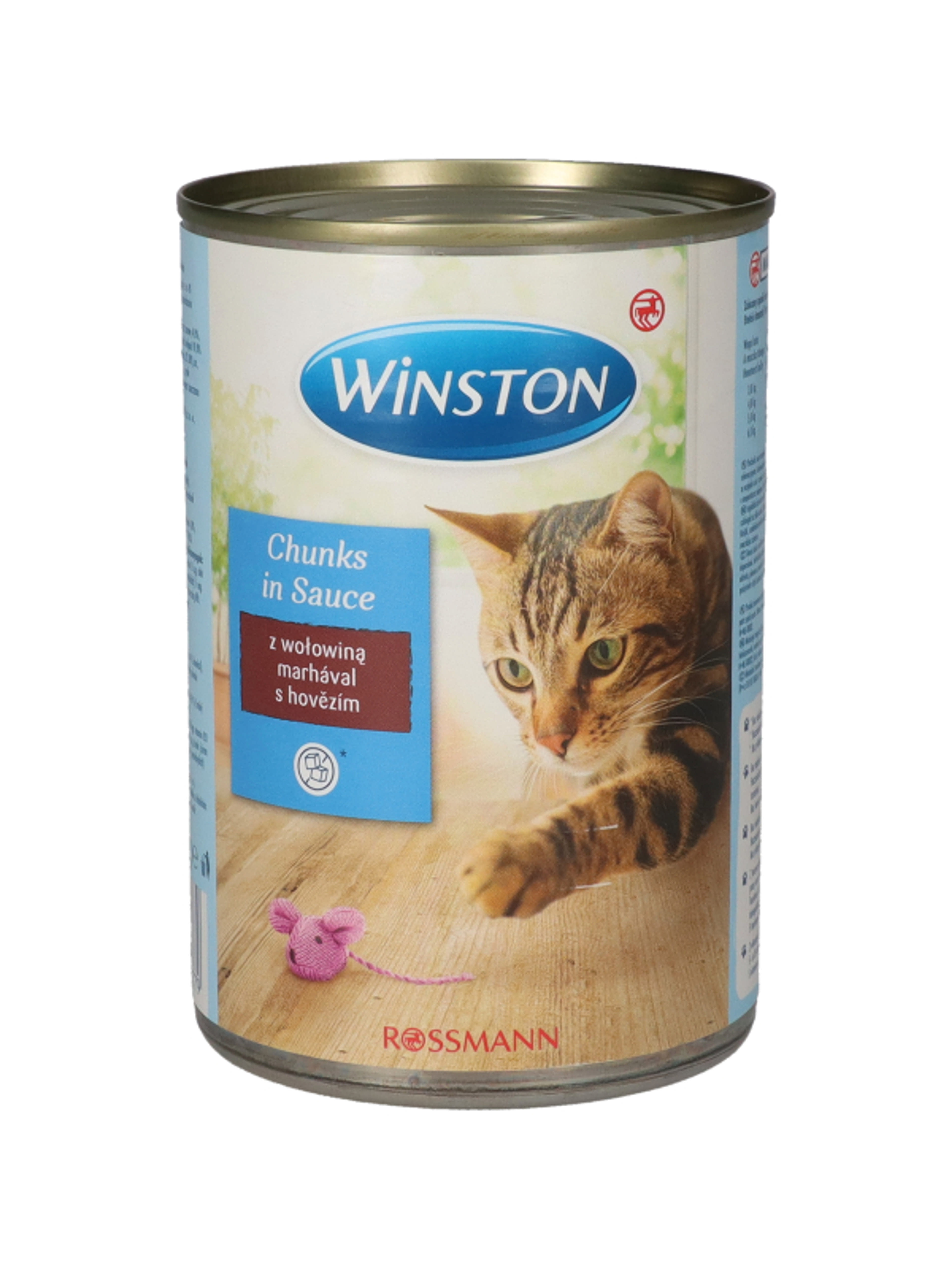 Winston konzerv macskáknak, marhahússal - 400 g-2