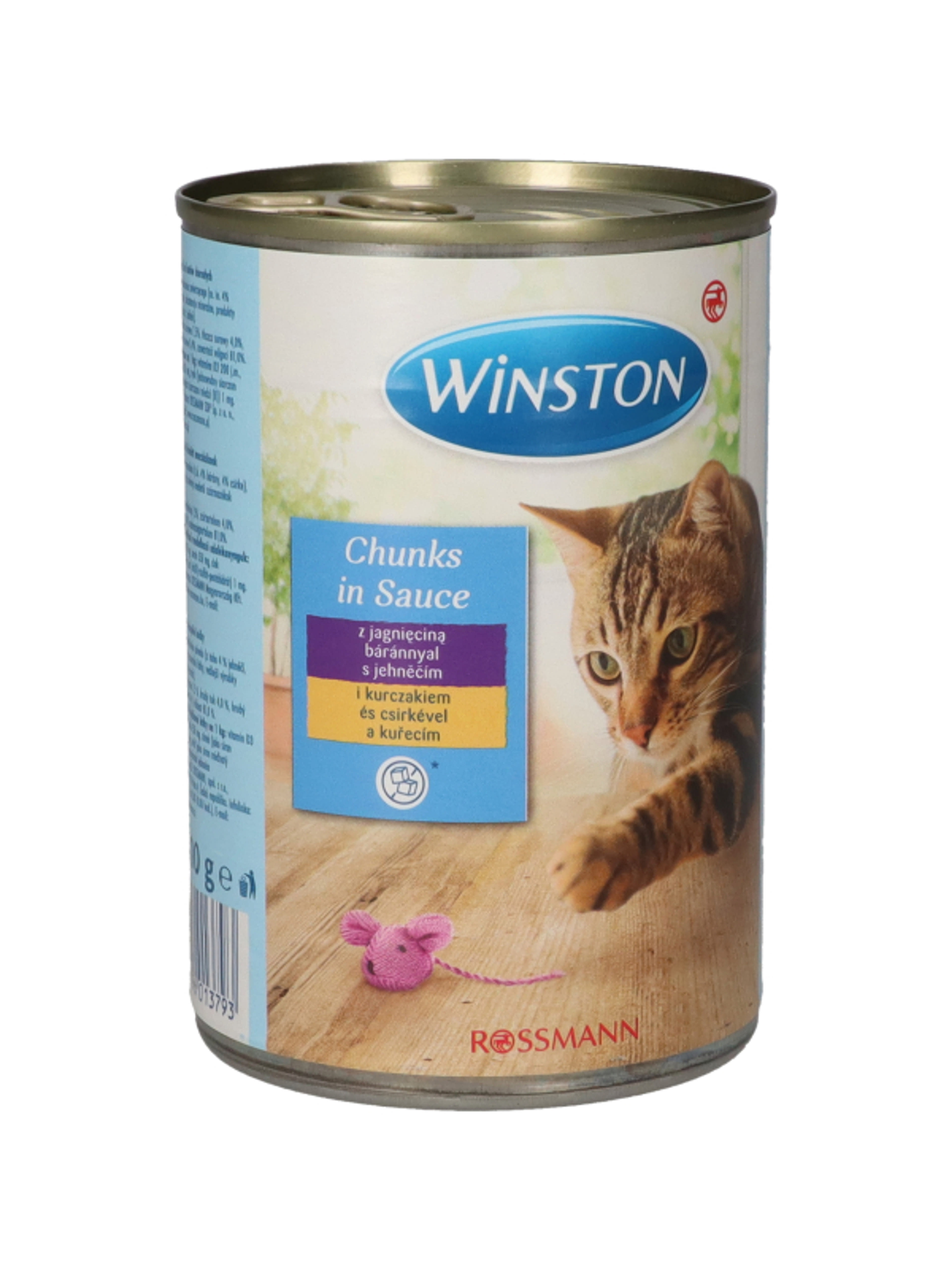 Winston konzerv macskáknak, bárány és csirkehússal - 400 g-3
