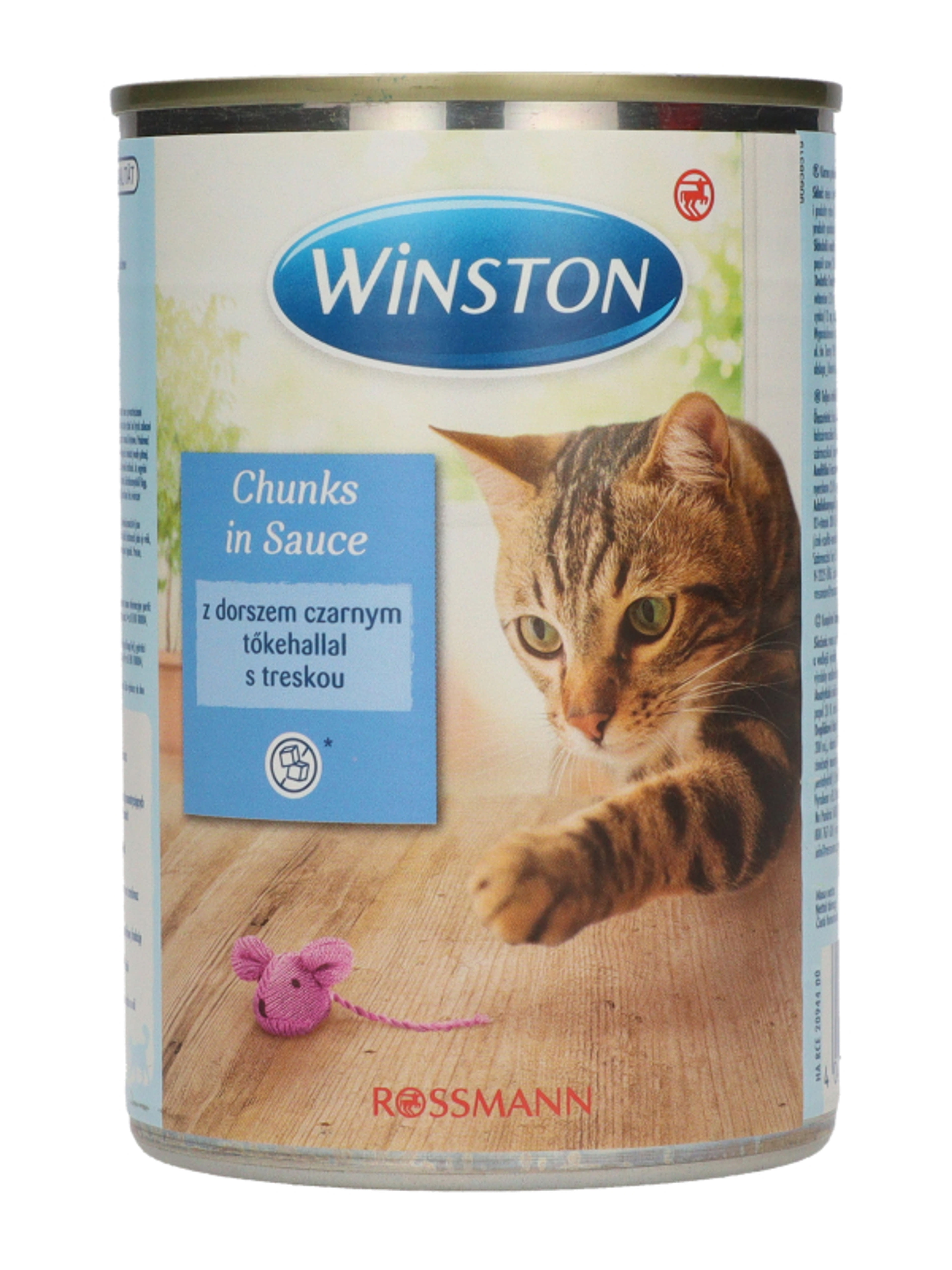 Winston konzerv macskáknak, lazaccal - 400 g-4