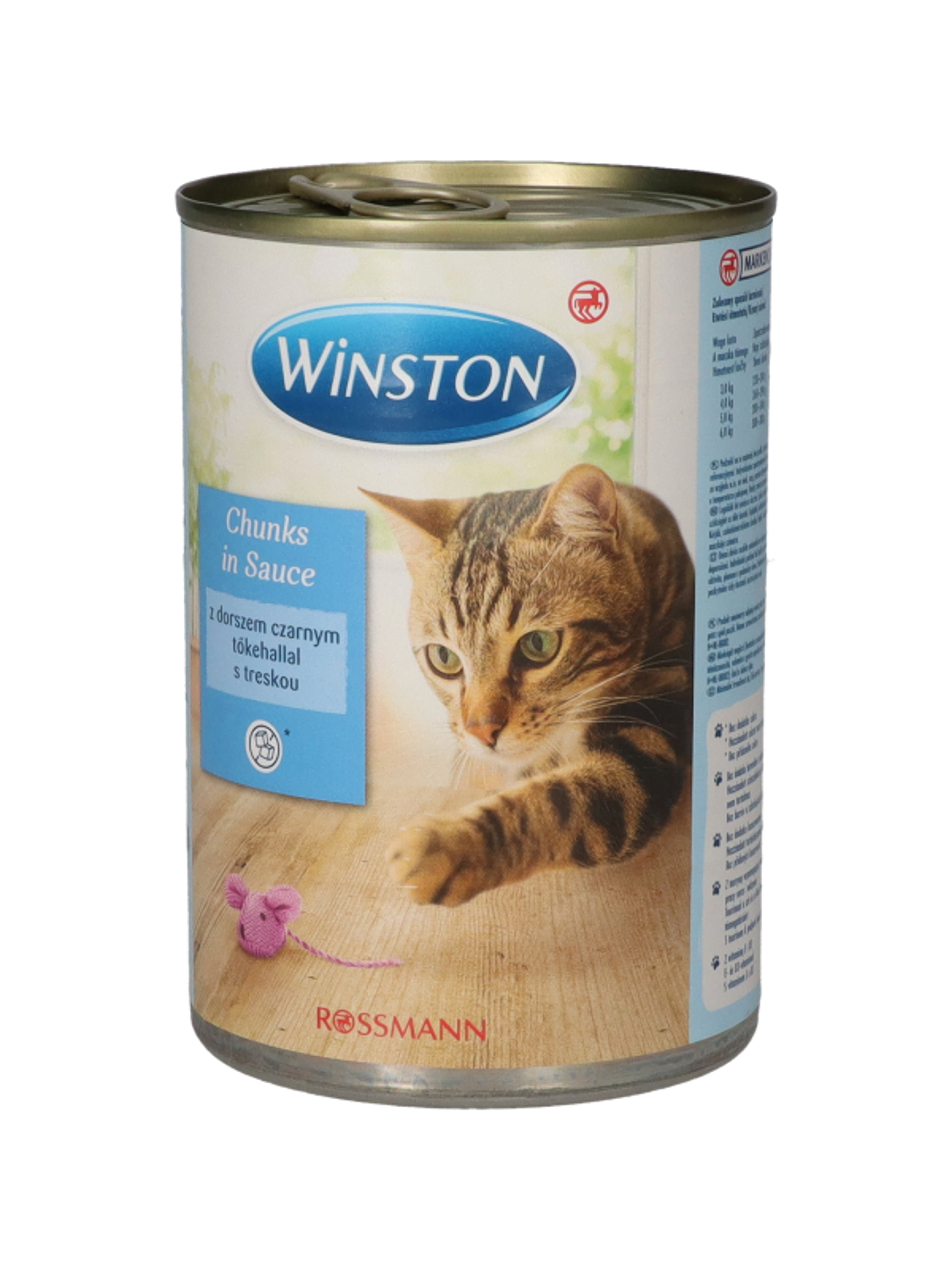 Winston konzerv macskáknak, lazaccal - 400 g-6