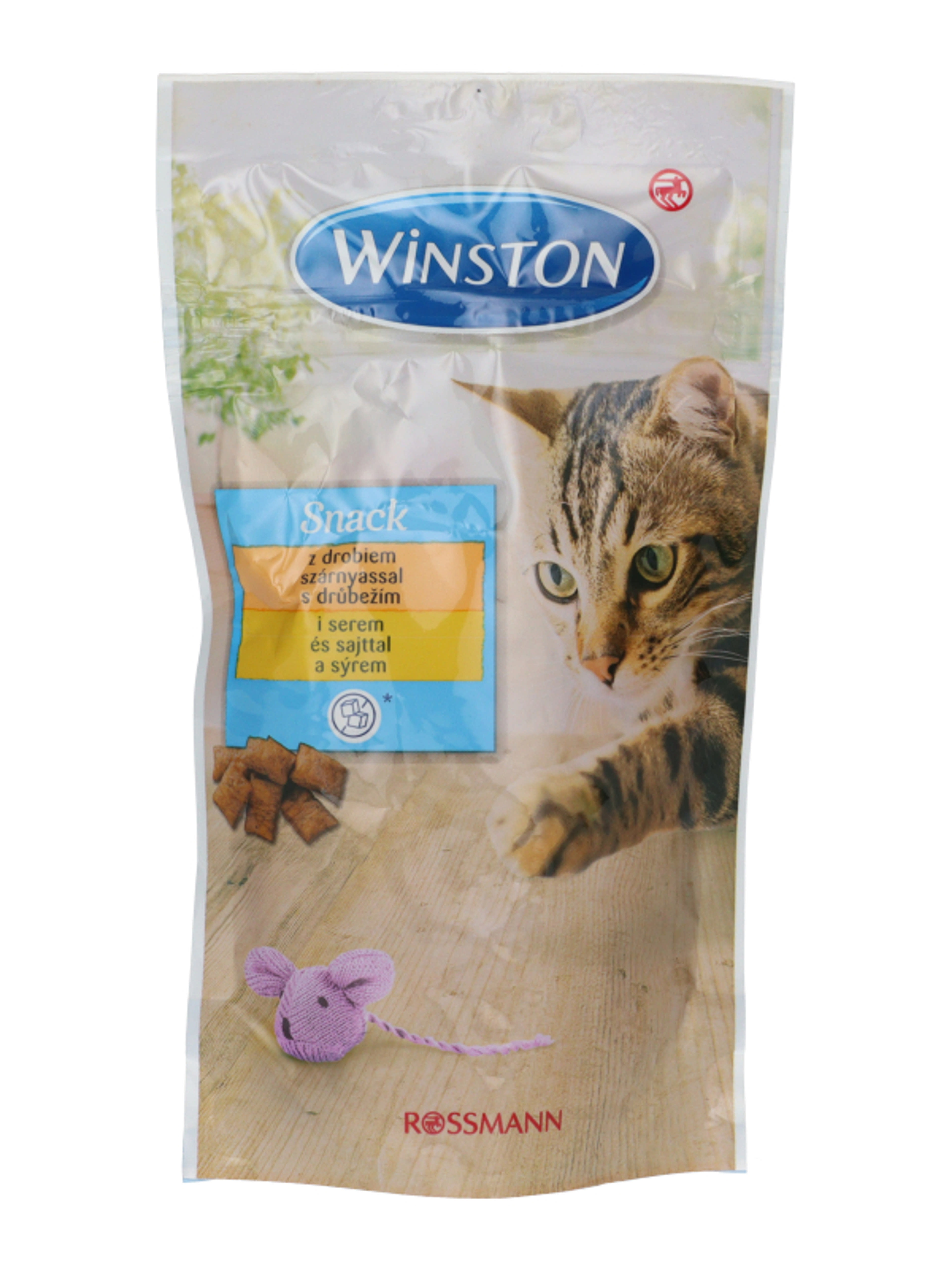 Winston jutalomfalat macskáknak, sajtos ízesítéssel - 50 g-3