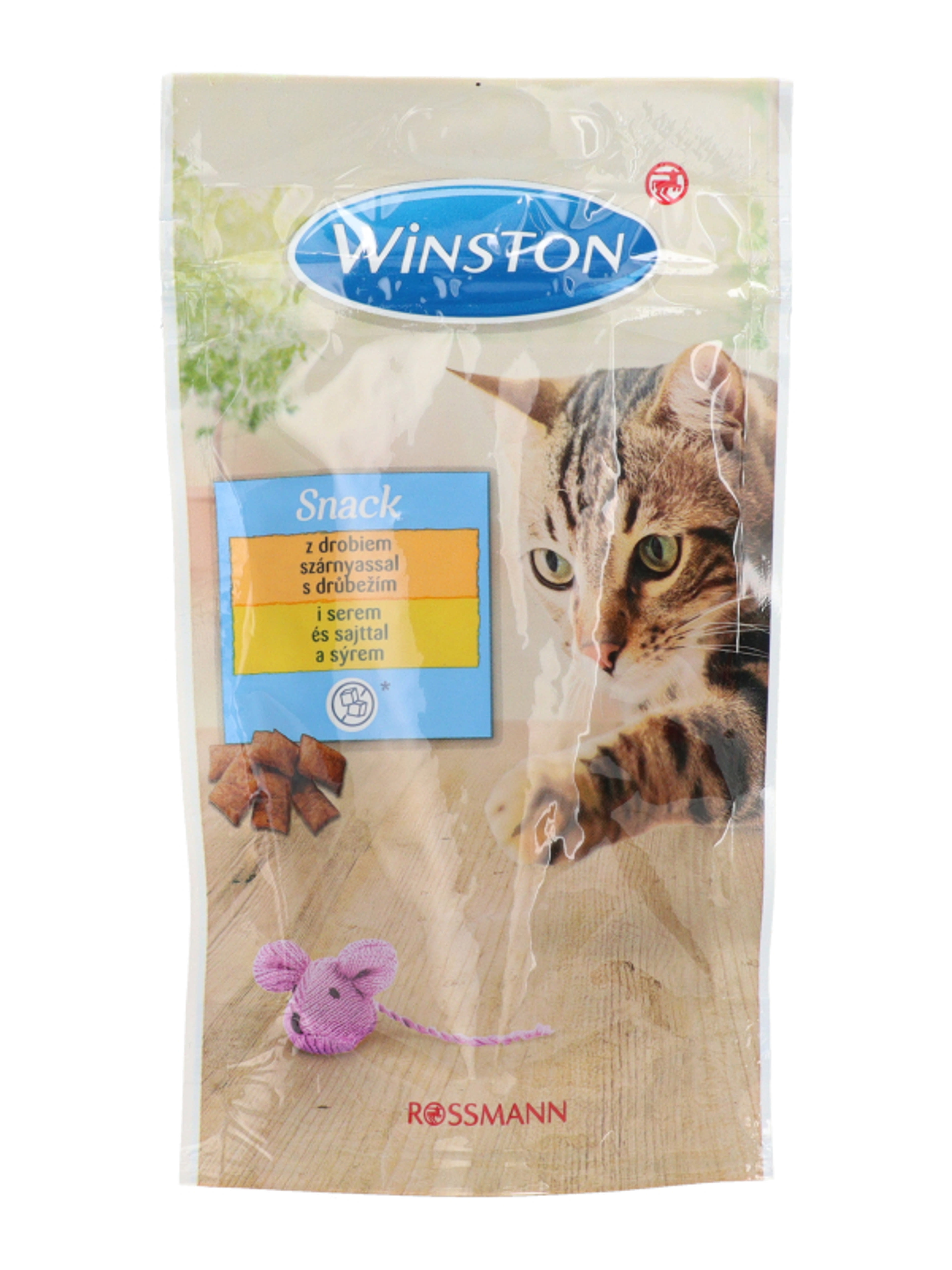 Winston jutalomfalat macskáknak, sajtos ízesítéssel - 50 g-3