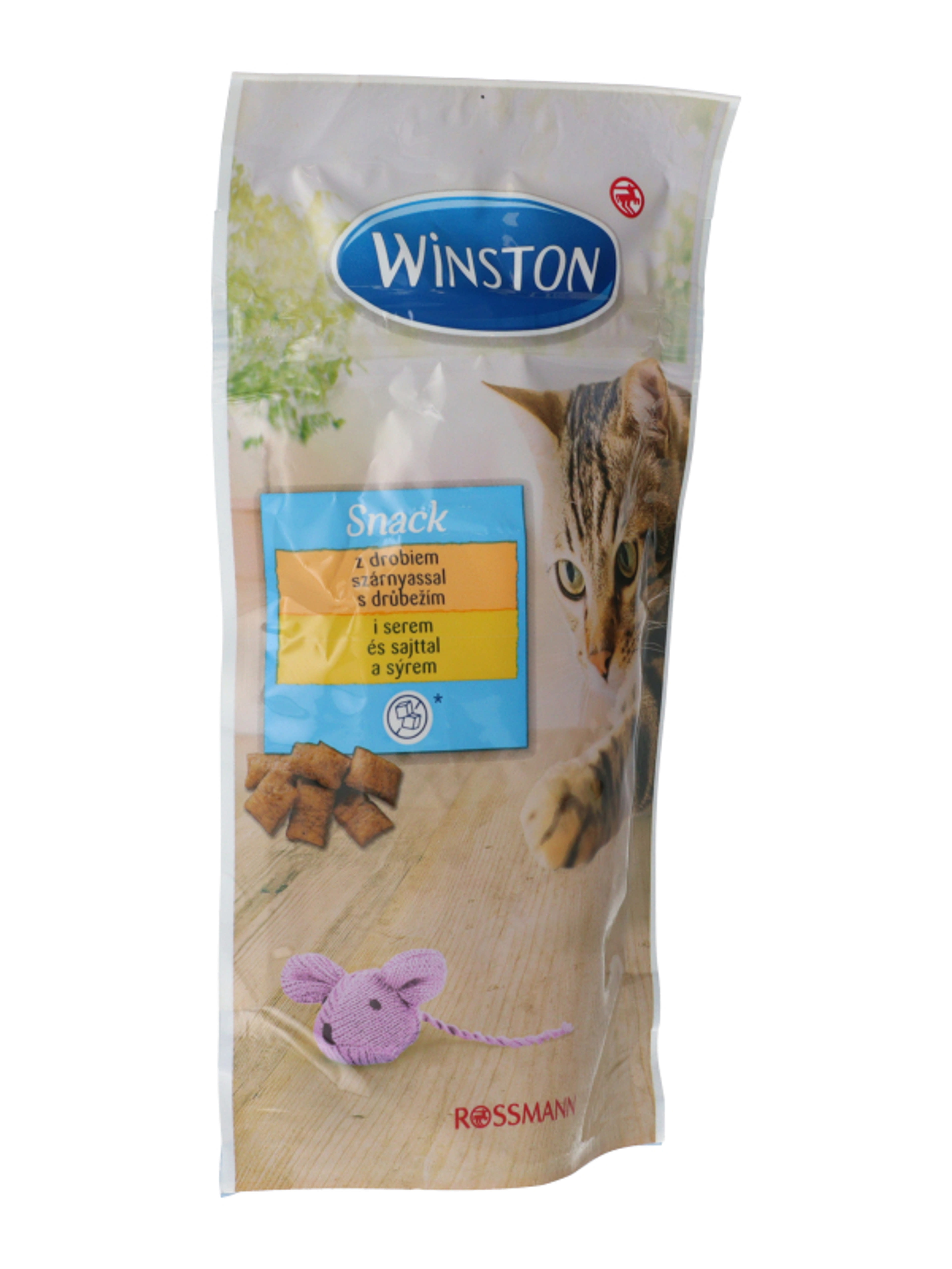 Winston jutalomfalat macskáknak, sajtos ízesítéssel - 50 g-6