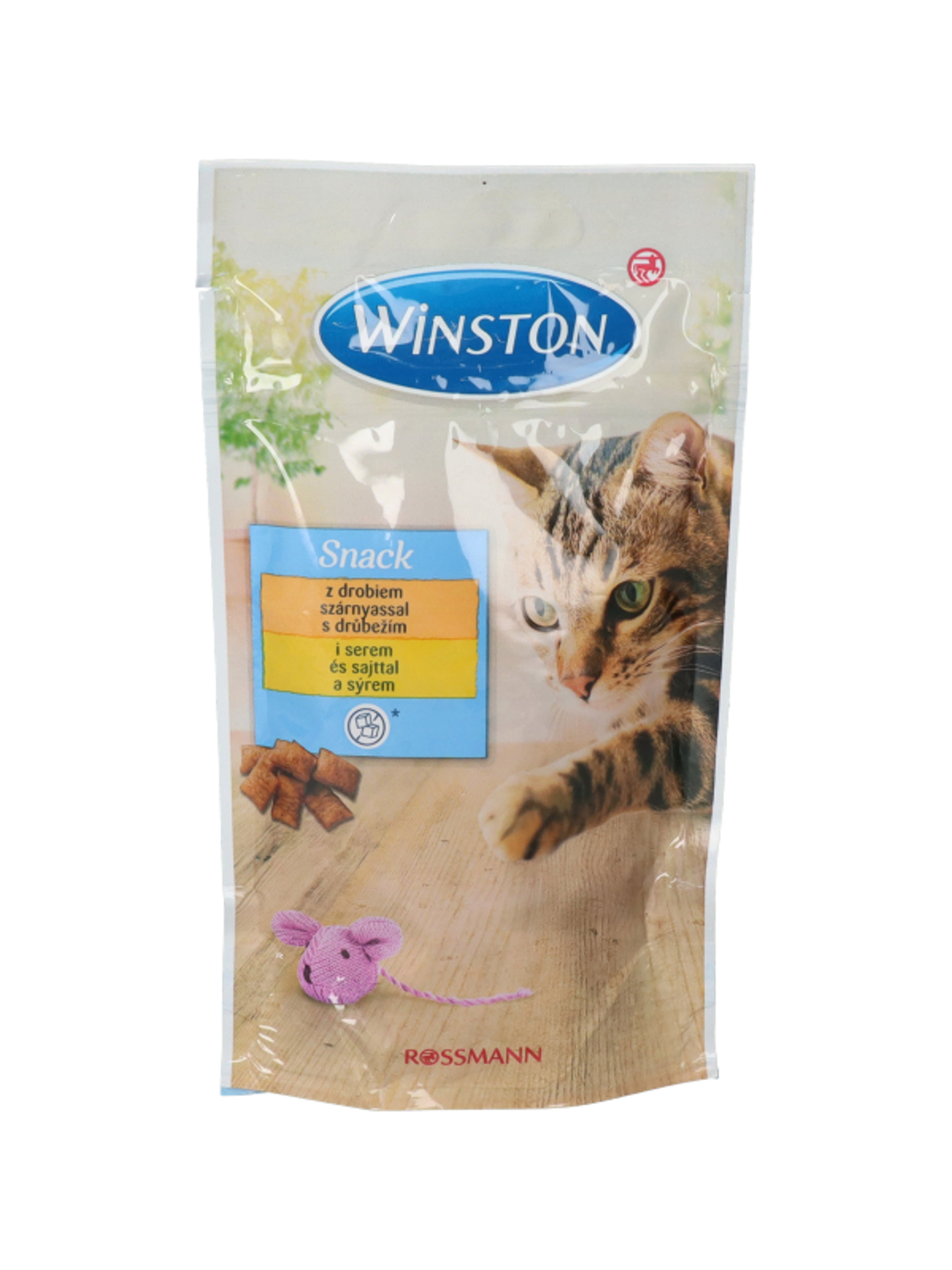 Winston jutalomfalat macskáknak, sajtos ízesítéssel - 50 g