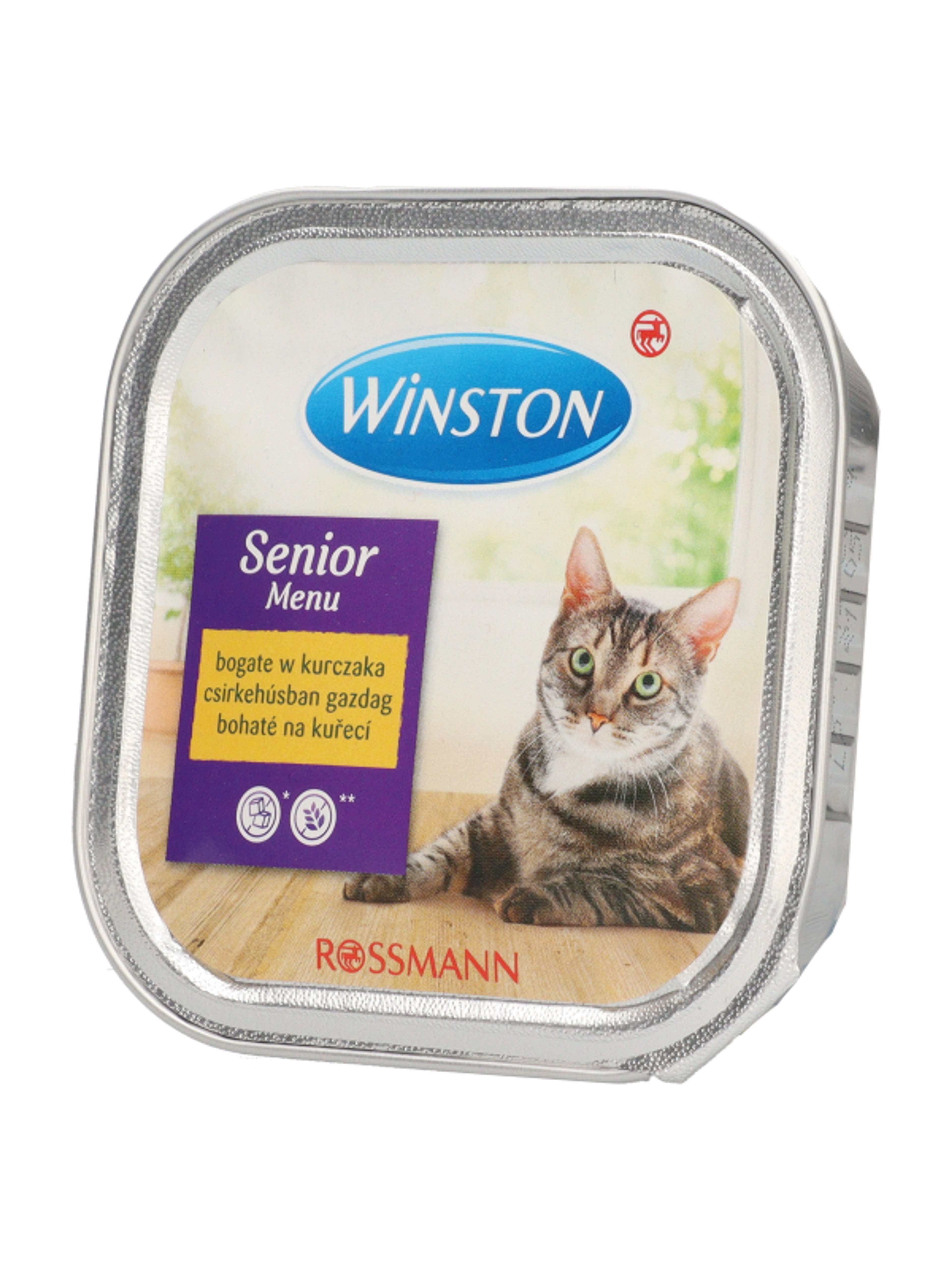 Winston Fenséges Menü alutál macskáknak, csirkehússal - 100 g-3