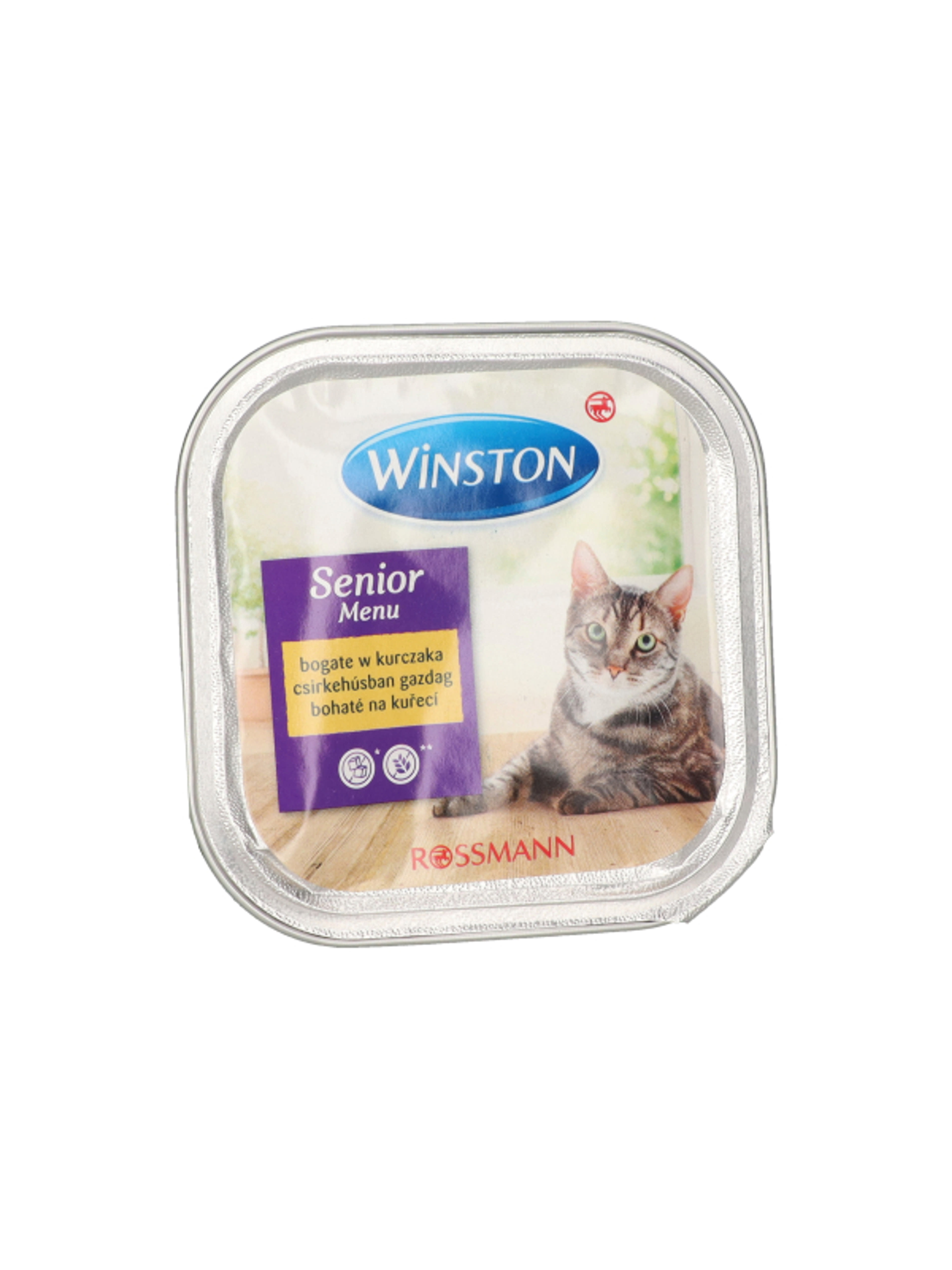 Winston Fenséges Menü alutál macskáknak, csirkehússal - 100 g-2
