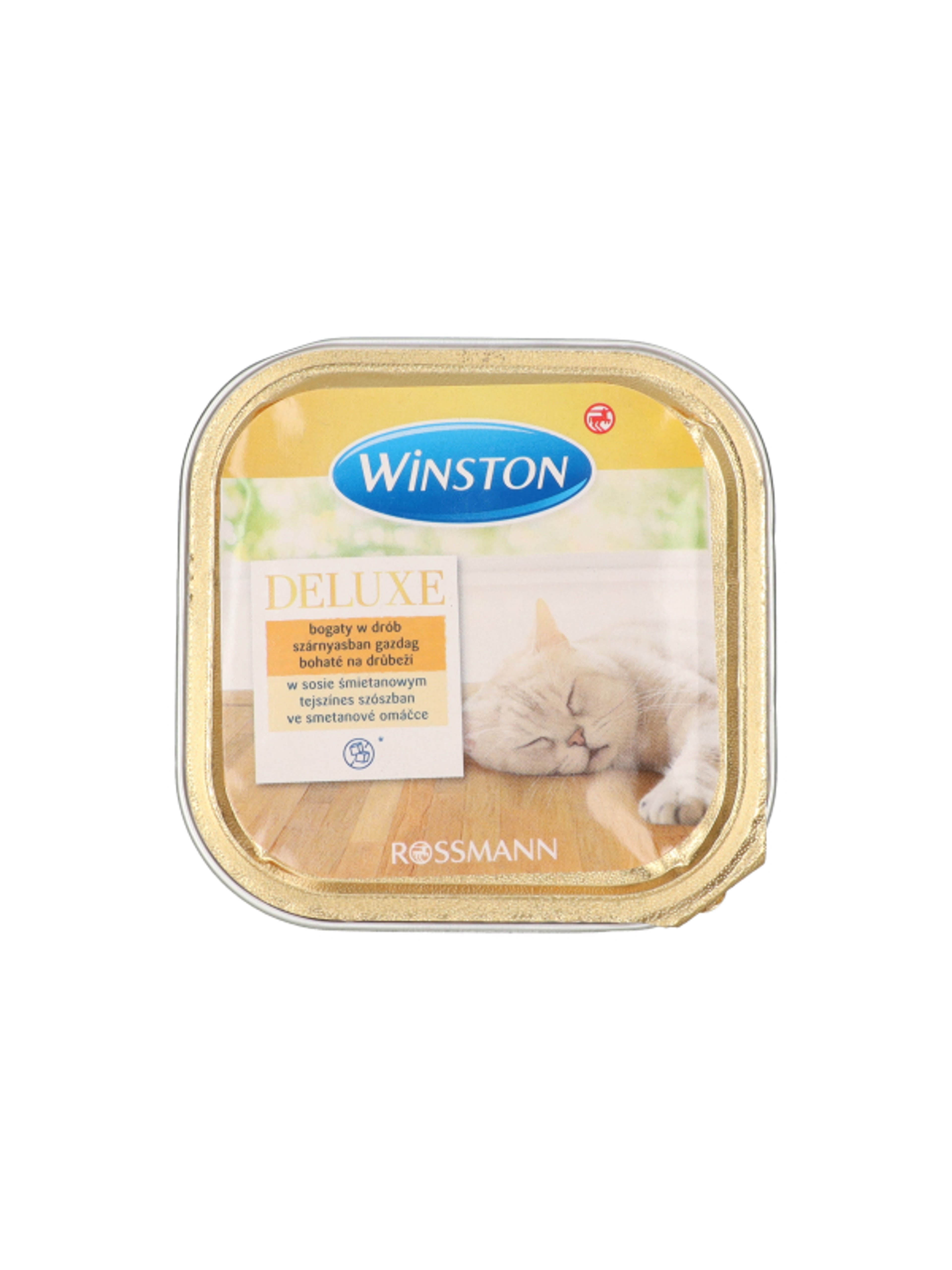 Winston Fenséges Menü alutál macskáknak, pulykahússal és tejszínnel - 100 g-1