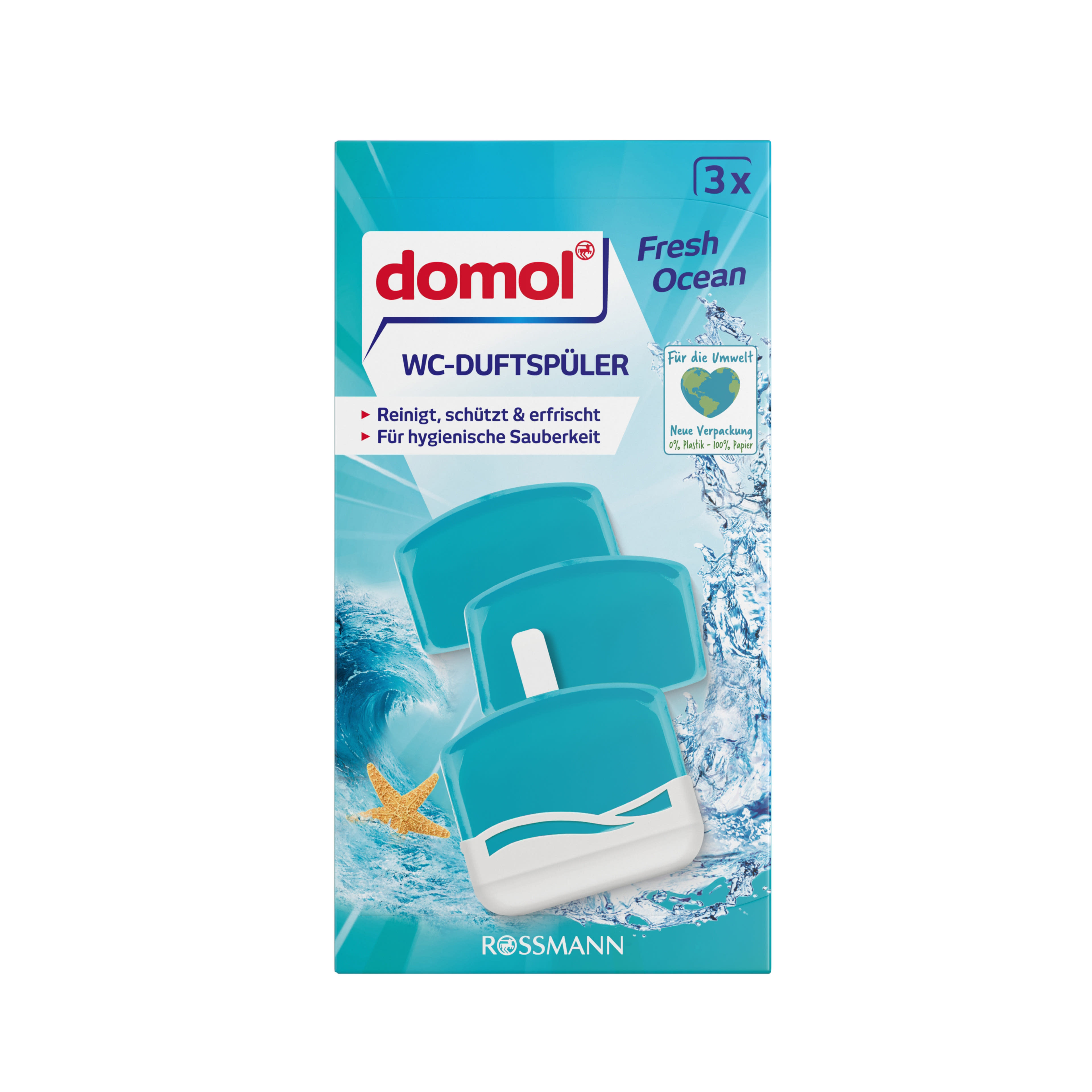 Domol Fresh Ocean WC illatosító - 165 ml