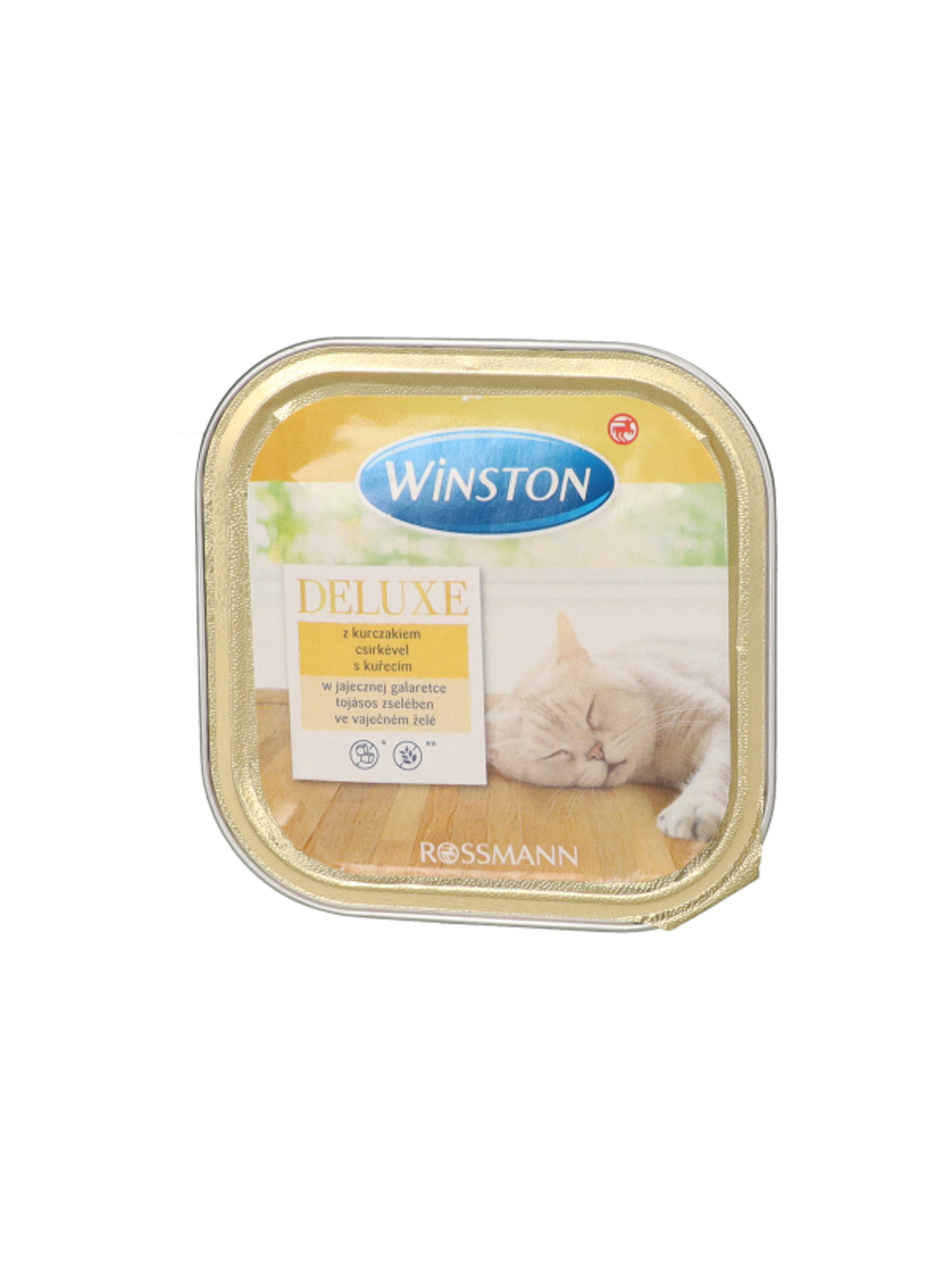 Winston Fenséges Menü alutál macskáknak, közepén tojással - 100 g-5