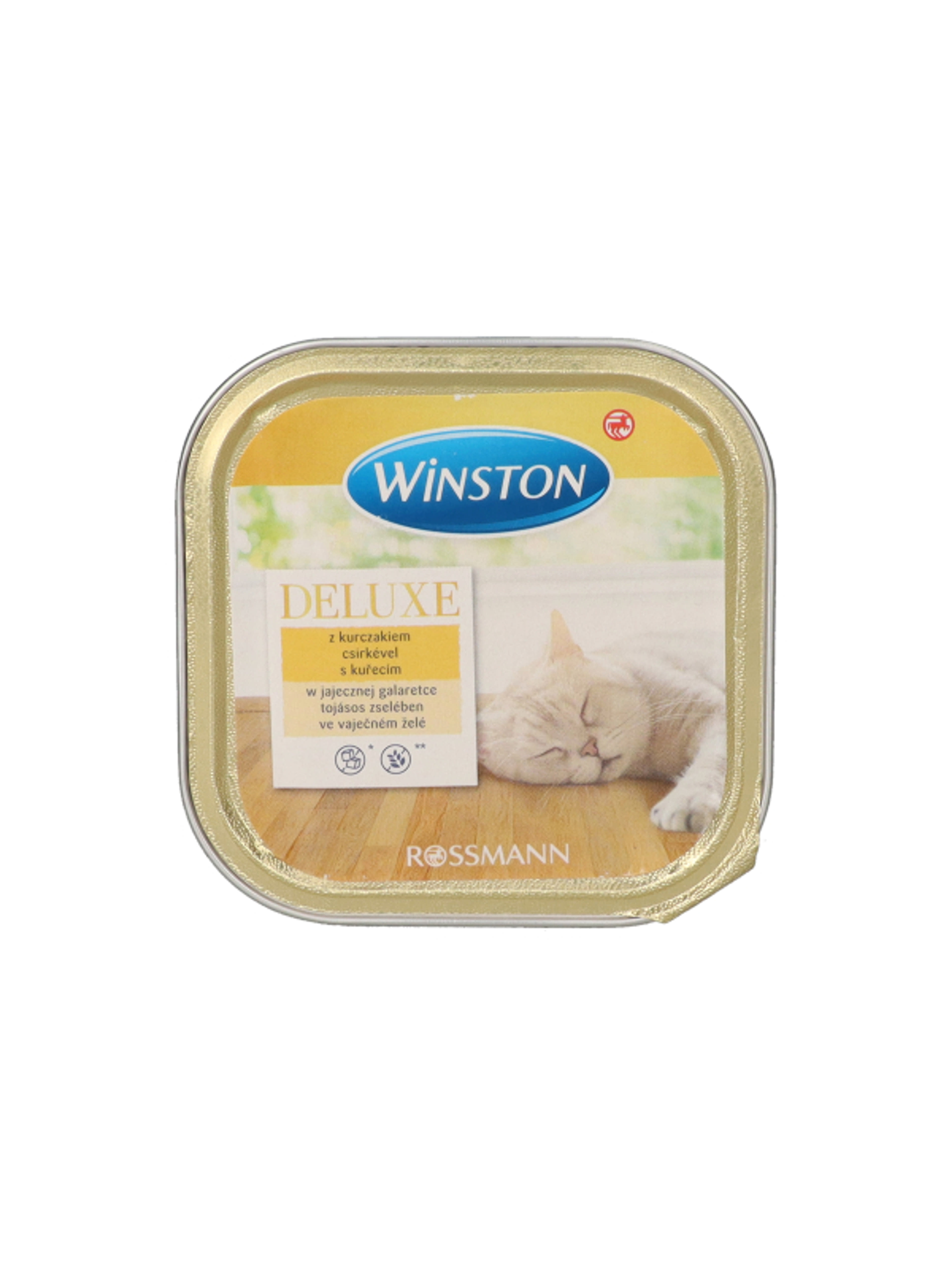Winston Fenséges Menü alutál macskáknak, közepén tojással - 100 g