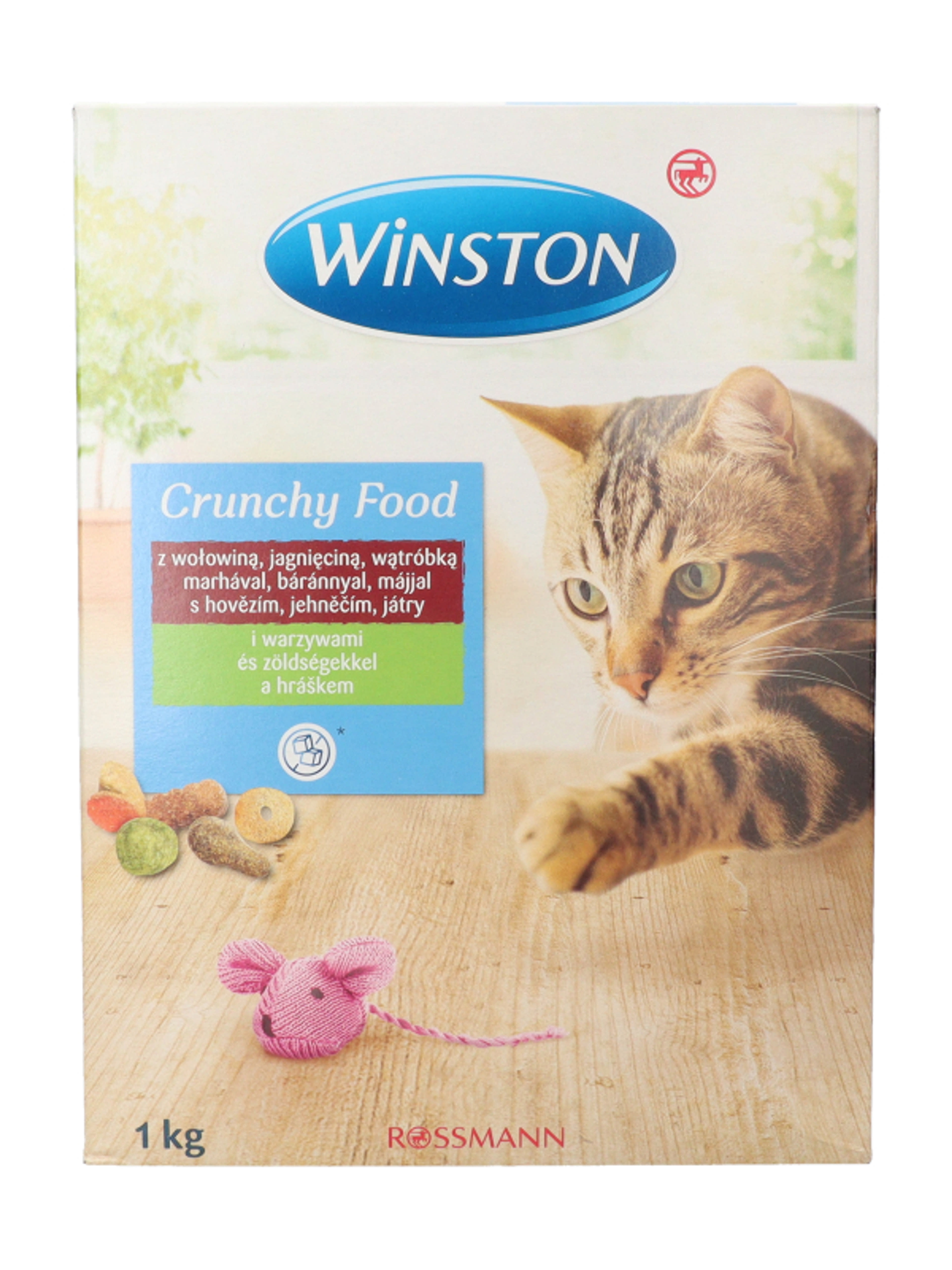 Winston Ropogós vacsora szárazeledel macskáknak, marha,vad- szárnyashússal és zöldségekkel - 1 kg-4