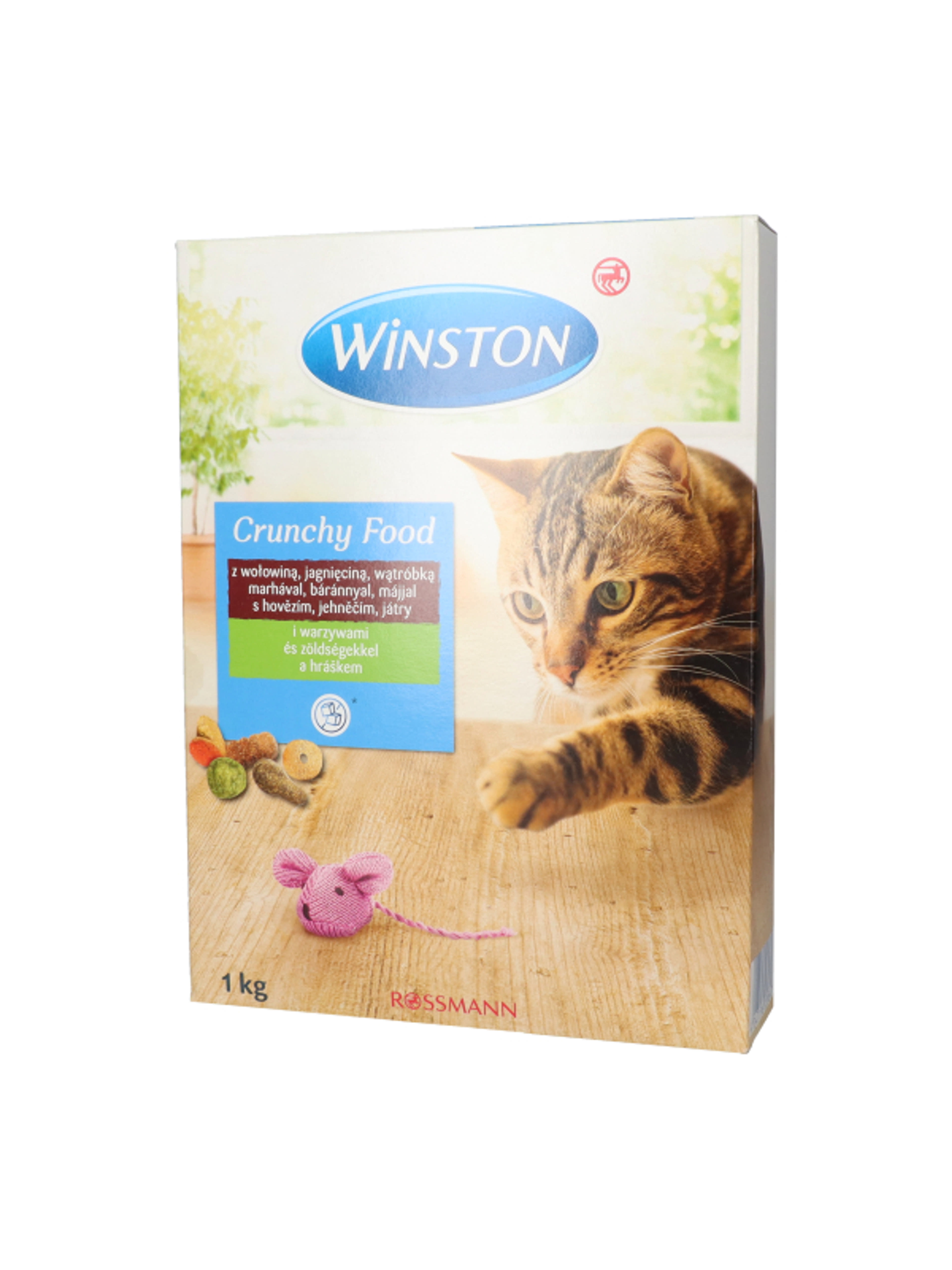 Winston Ropogós vacsora szárazeledel macskáknak, marha,vad- szárnyashússal és zöldségekkel - 1 kg-8