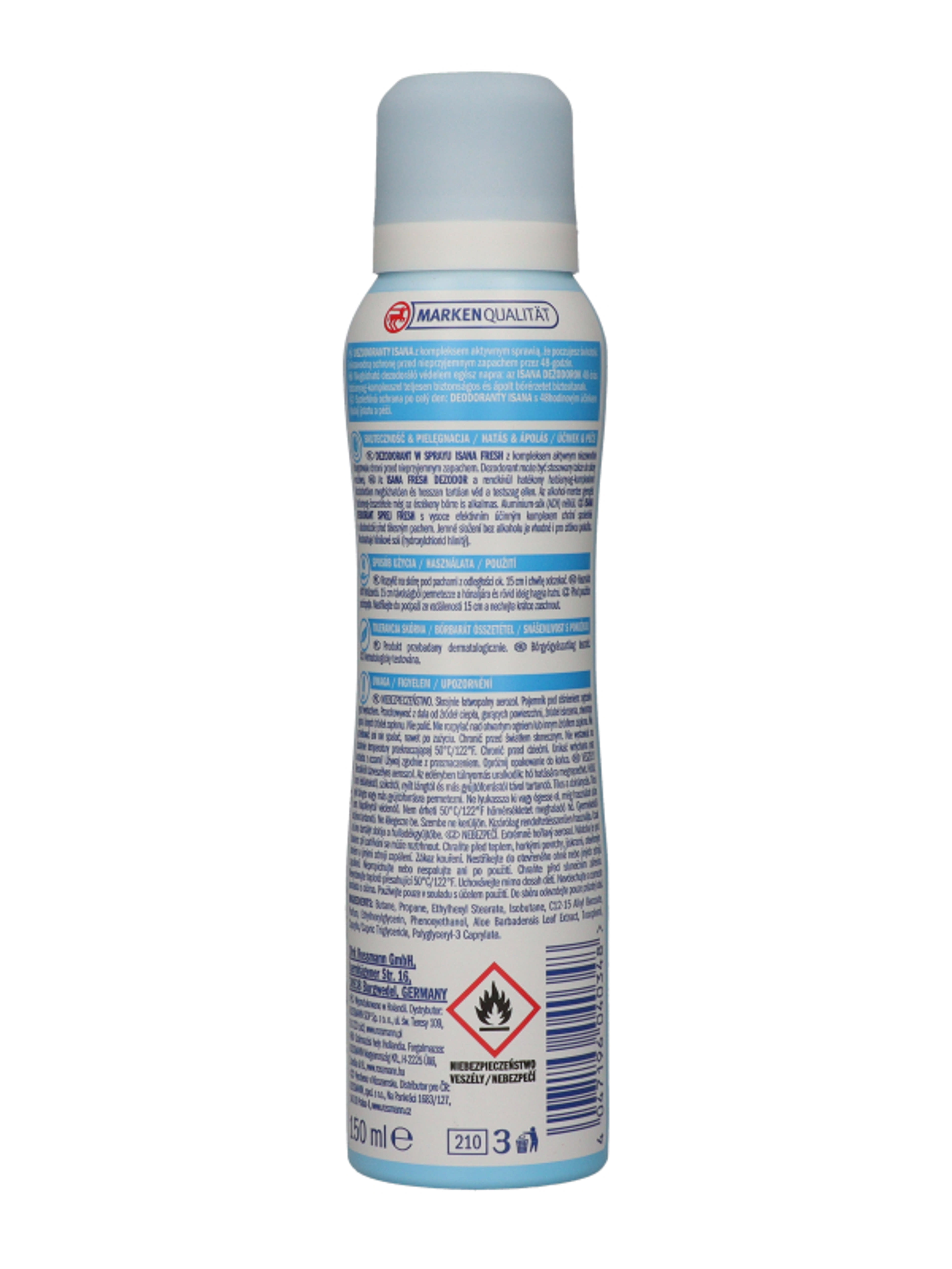 Isana Fresh Sense női dezodor - 150 ml-5