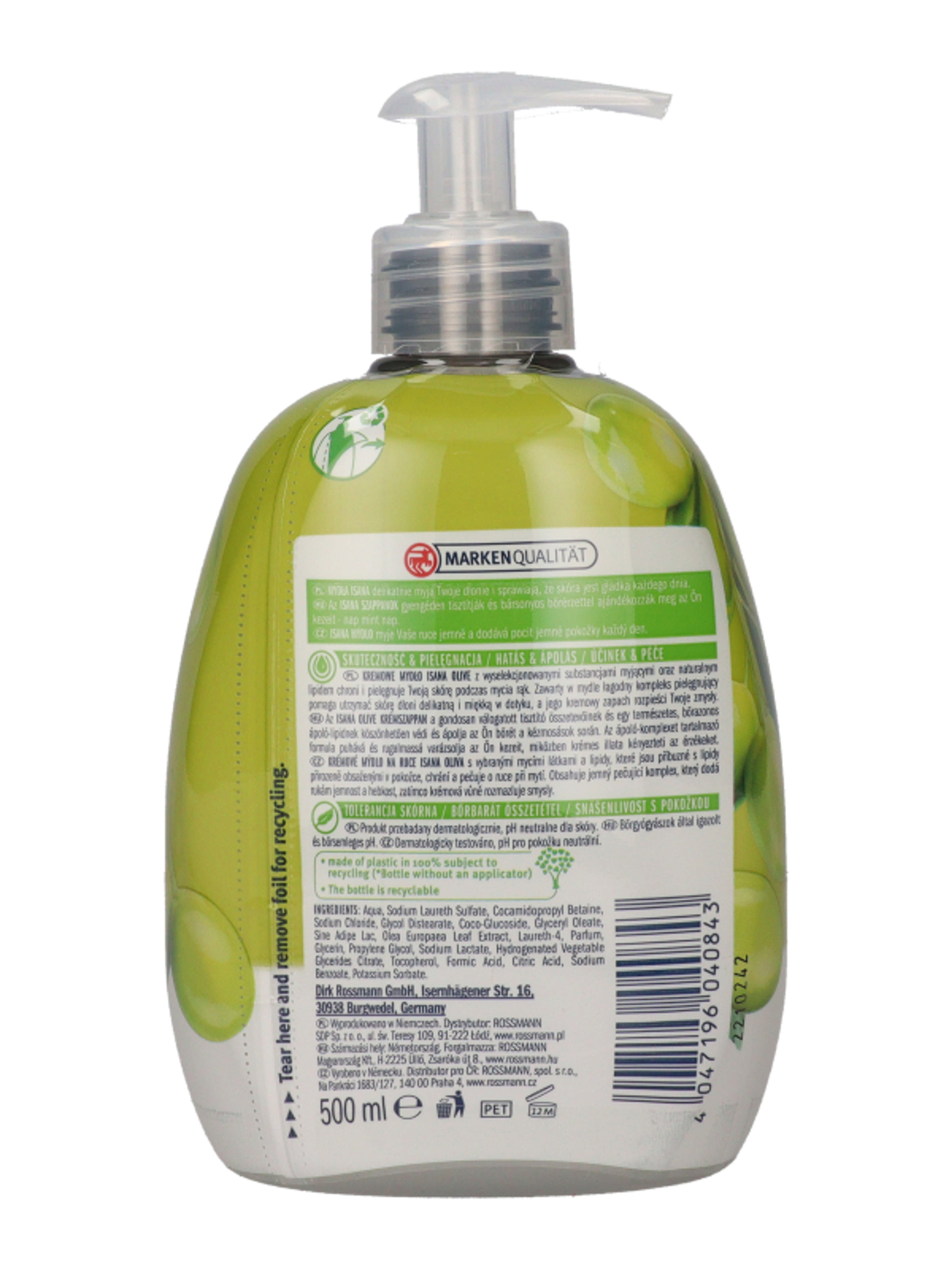 Isana oliva folyékony szappan - 500 ml-4