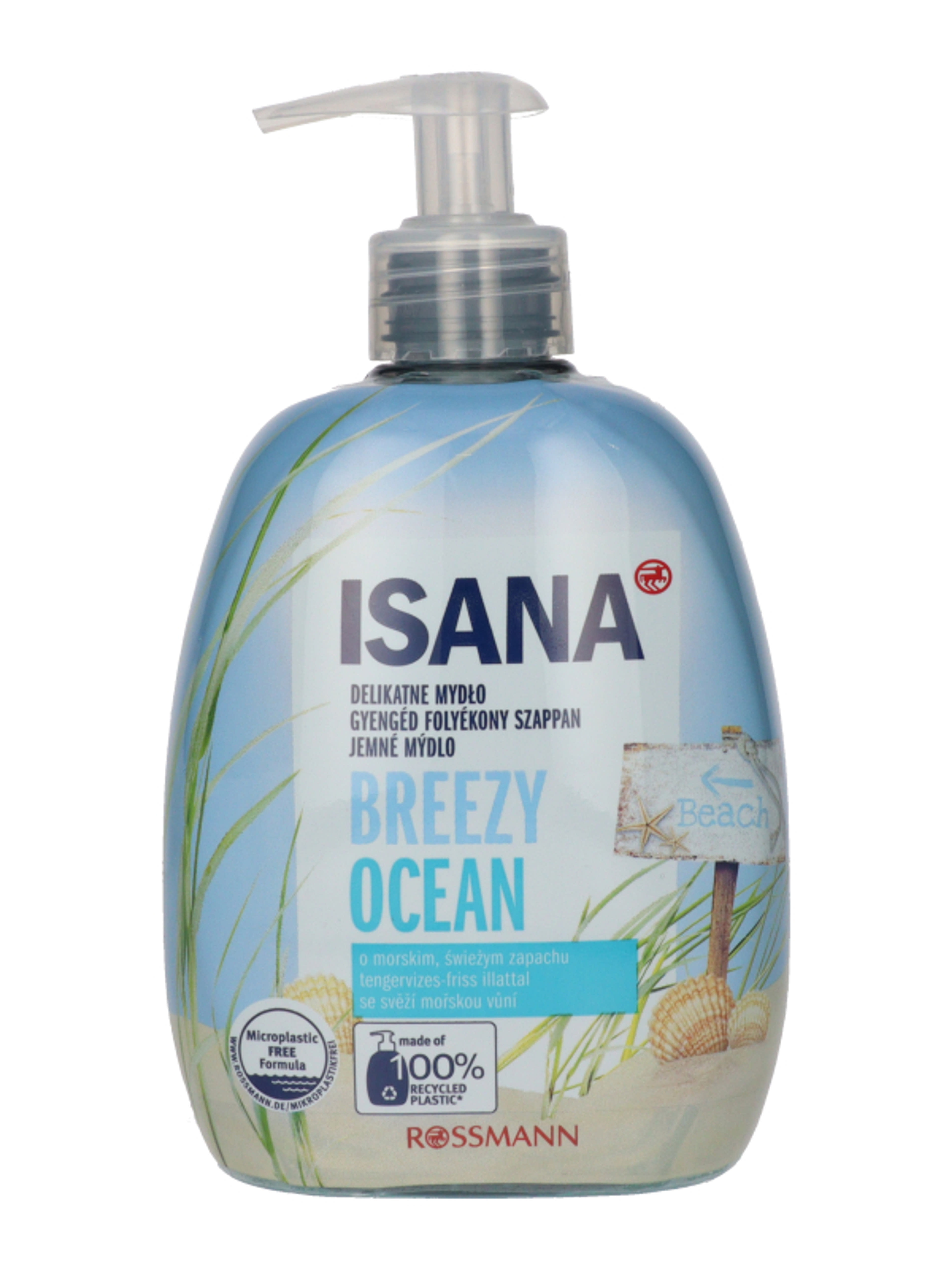 Isana folyékony szappan pumpás, tenger - 500 ml-3
