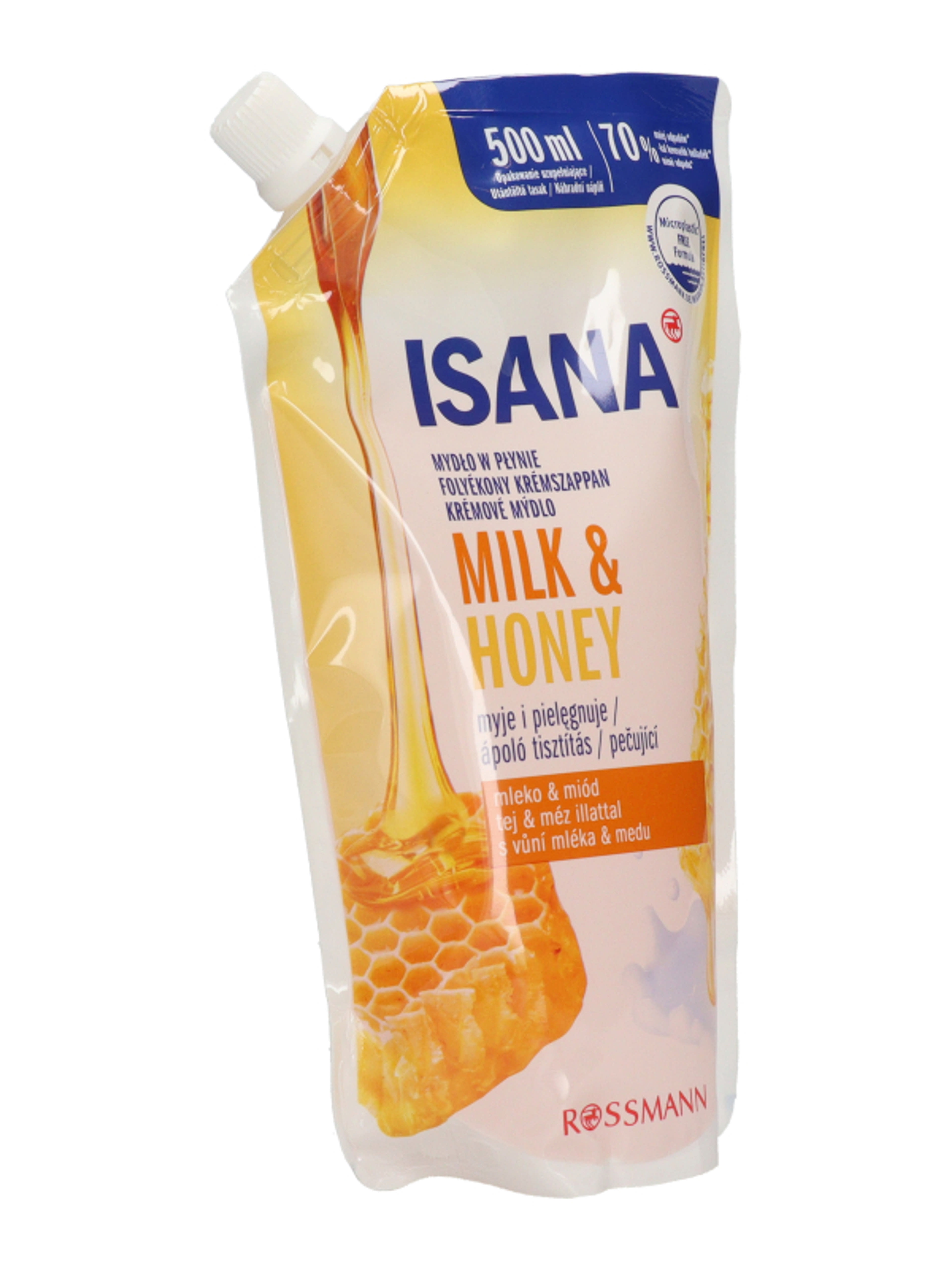 Isana tej és méz folyékony szappan utántöltő - 500 ml-5