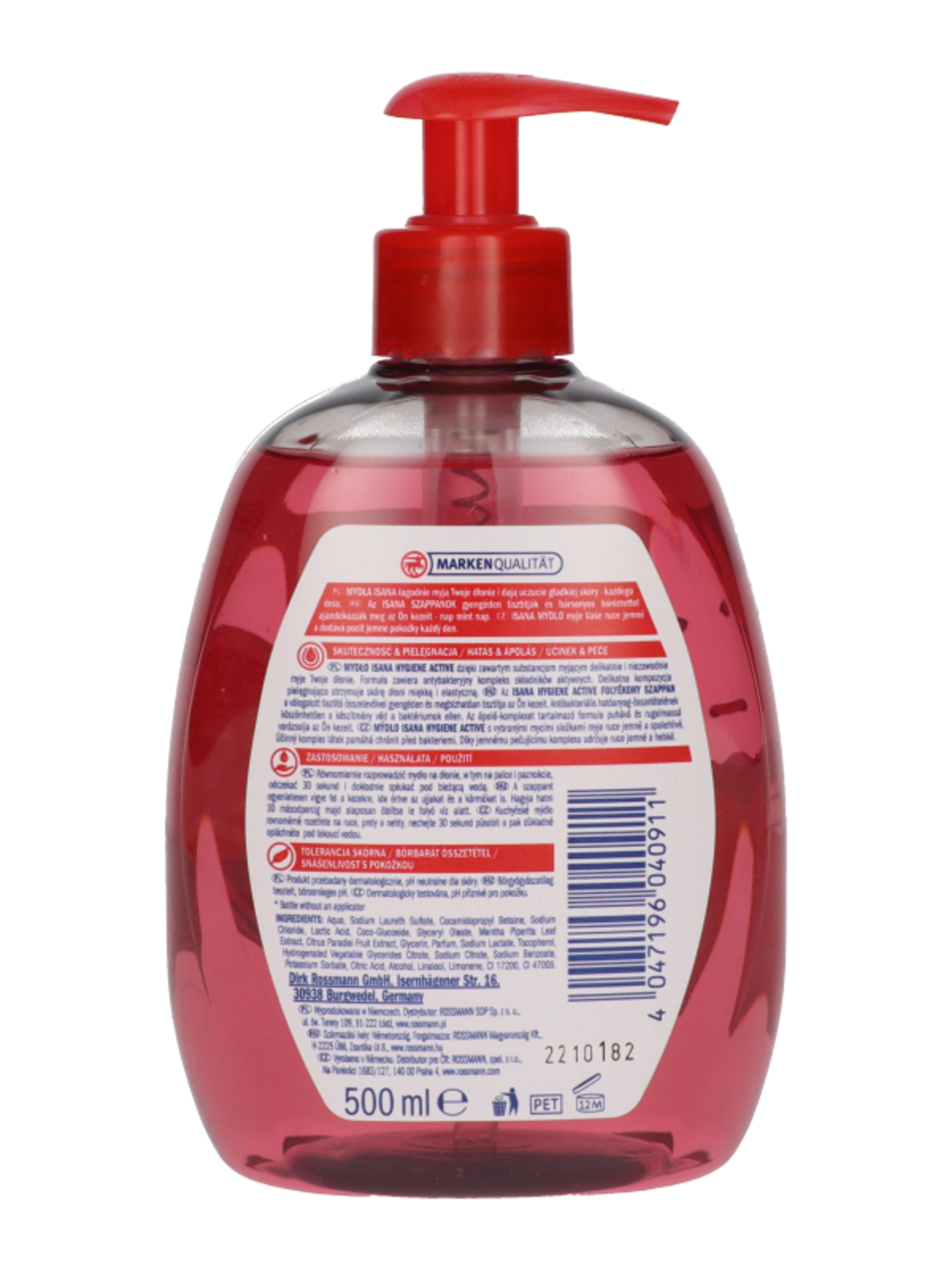 Isana Hygiene Aktiv folyékony szappan - 500 ml-5