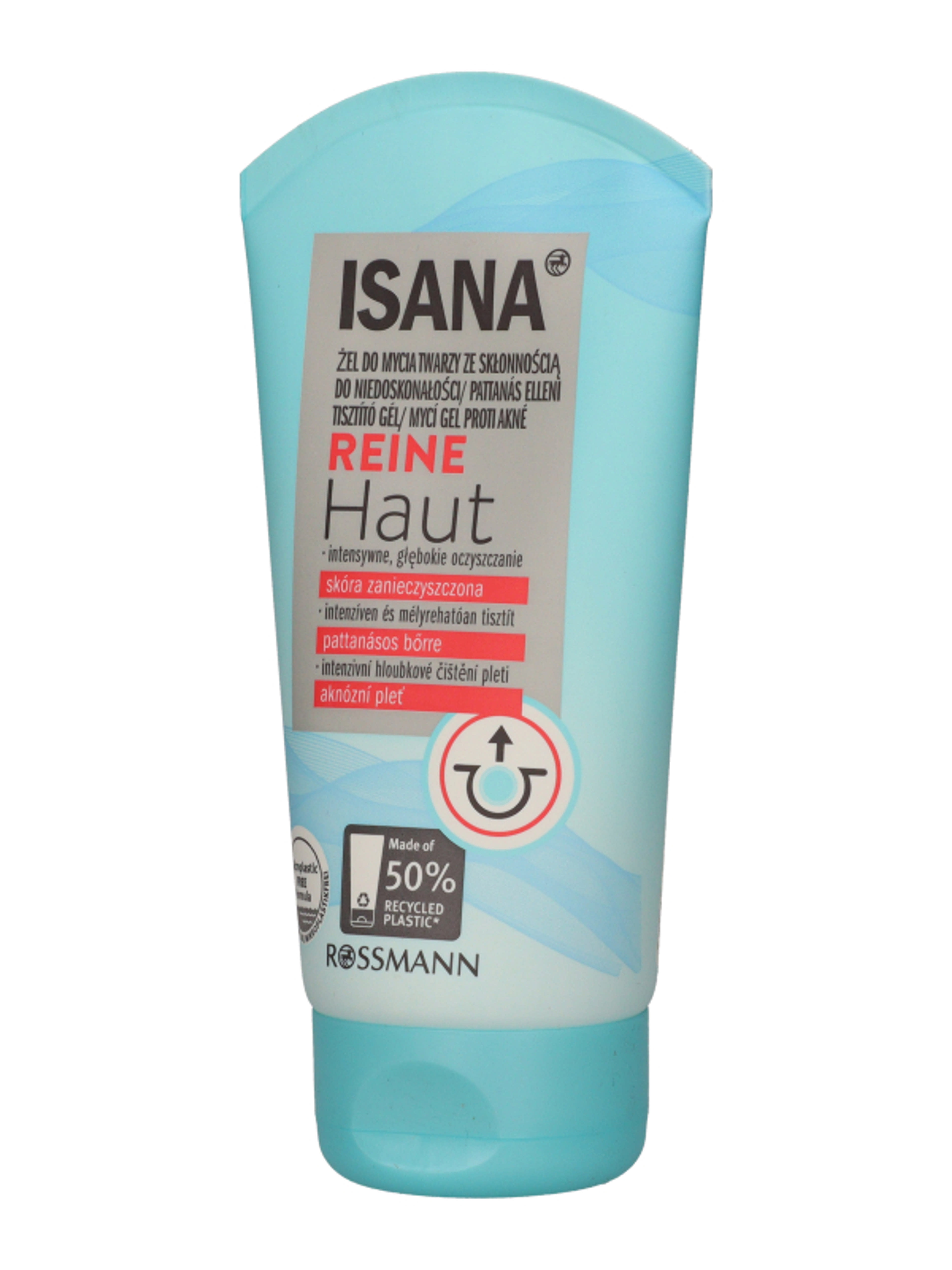 Isana Young pattanás elleni arclemosó krém - 150 ml-4