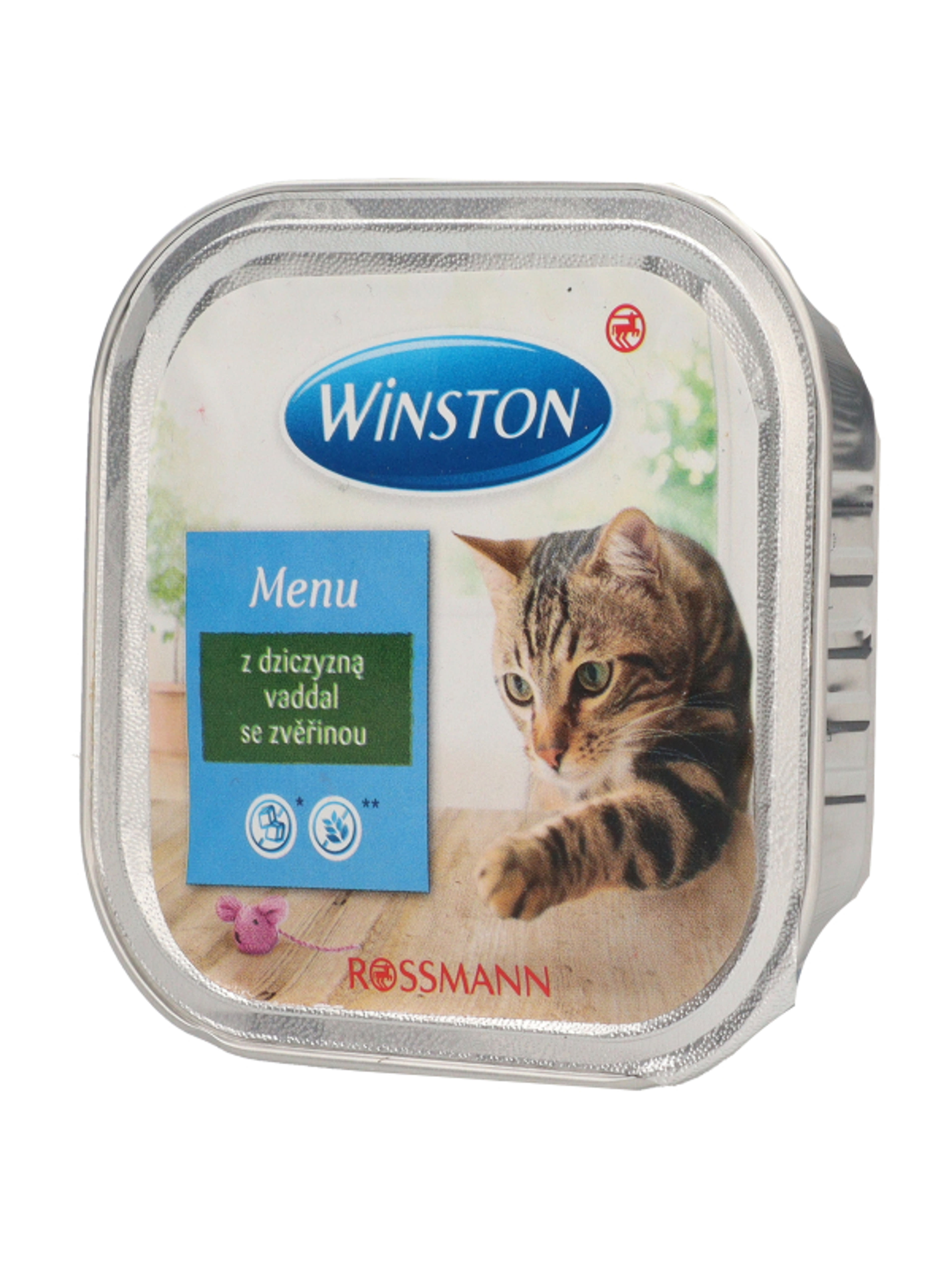Winston Fenséges Menü alutál macskáknak, vad - 100 g-3