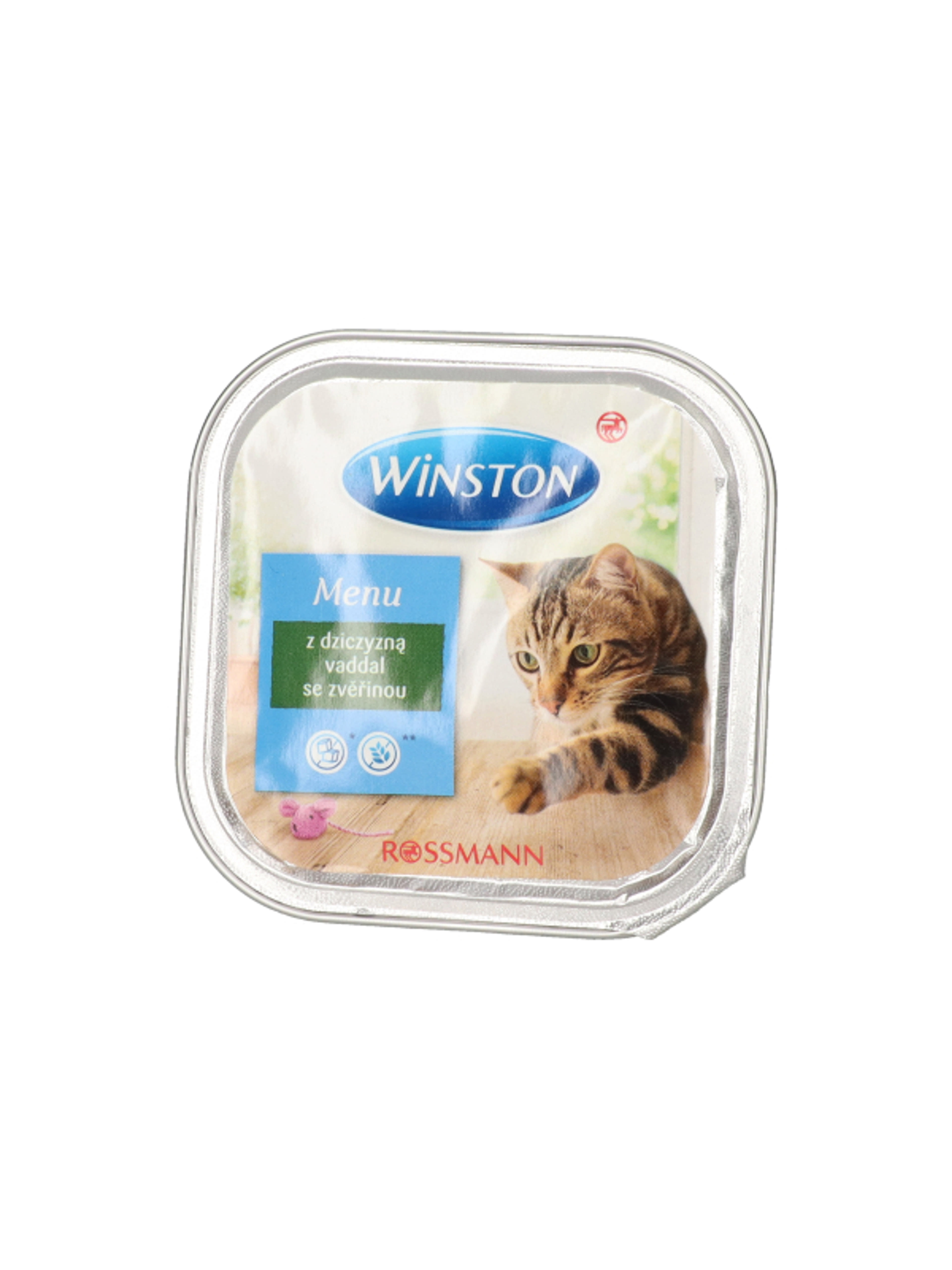 Winston Fenséges Menü alutál macskáknak, vad - 100 g-4