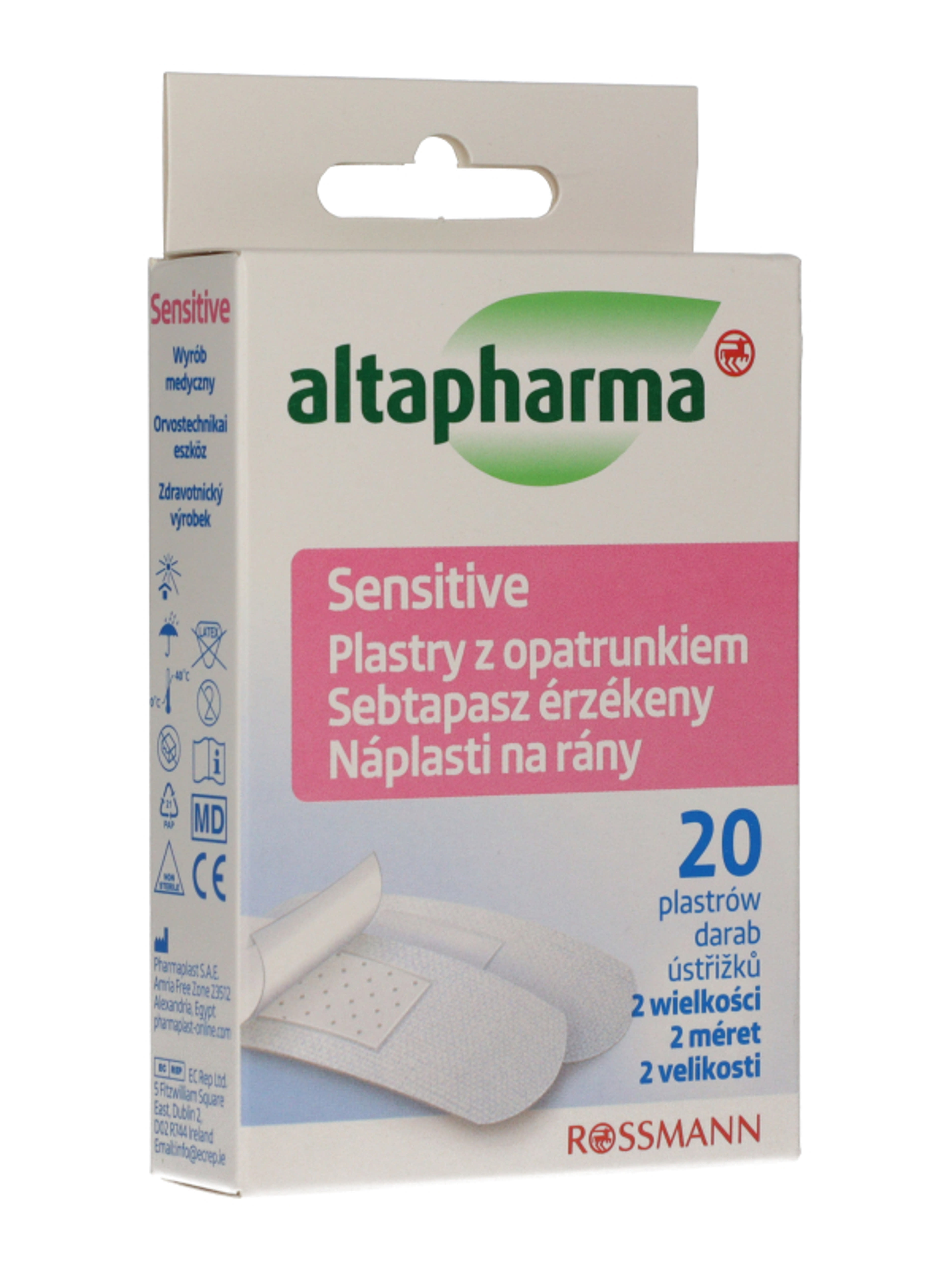 Altapharma Srips Sensitiv sebtapasz - 20 db-6