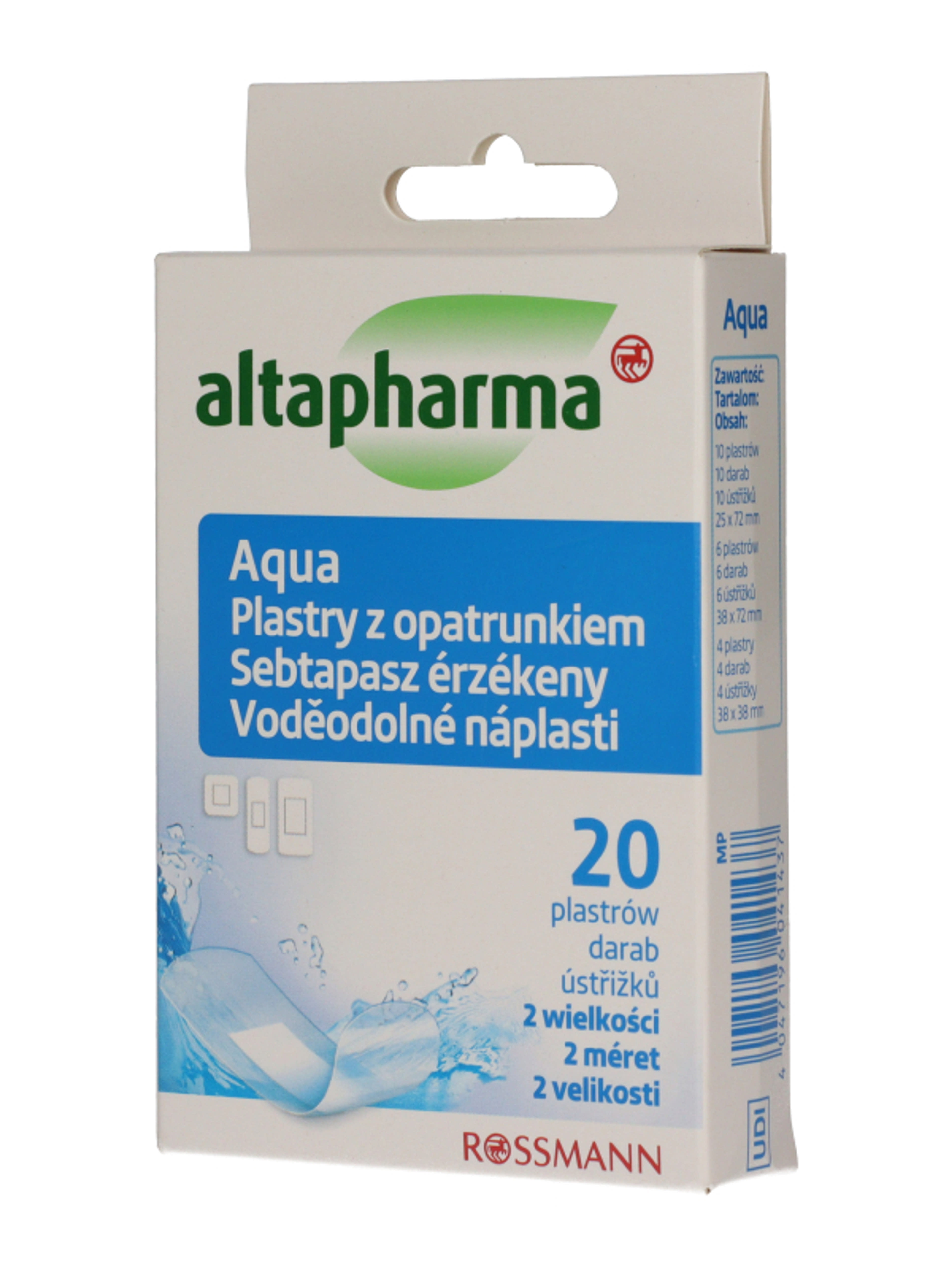 Altapharma Aqua sebtapasz - 20 db-3