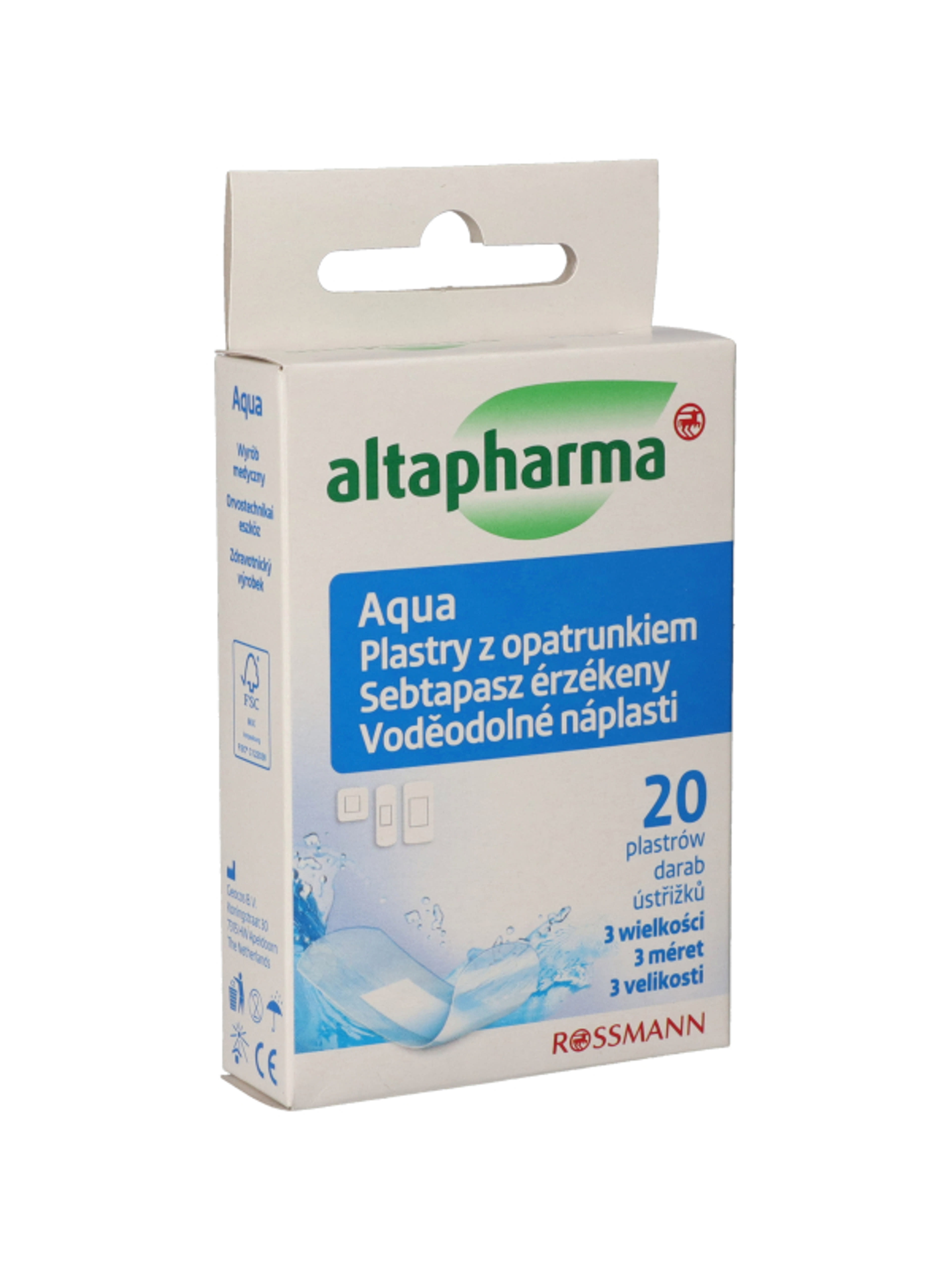 Altapharma Aqua sebtapasz - 20 db-5