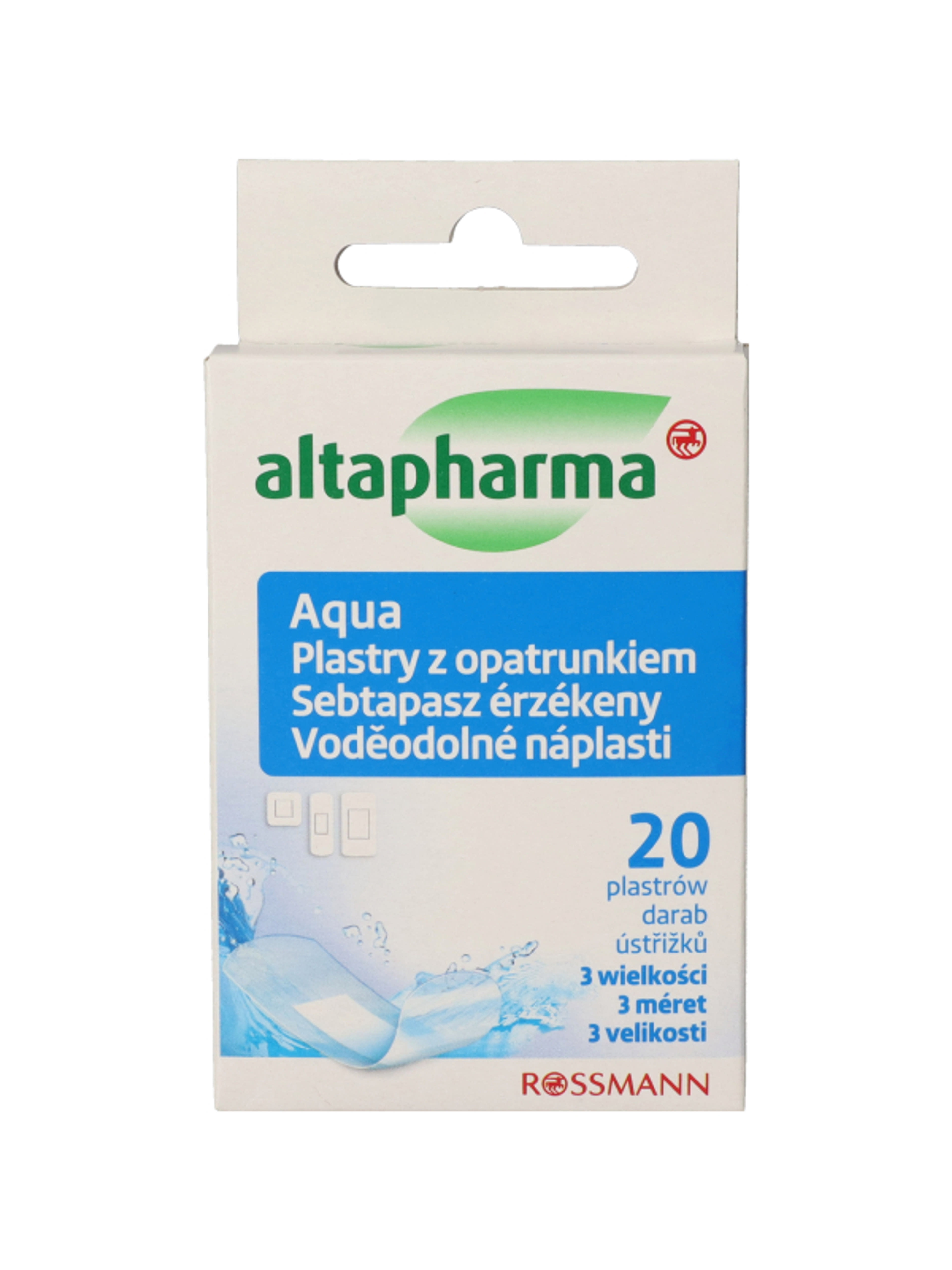 Altapharma Aqua sebtapasz - 20 db