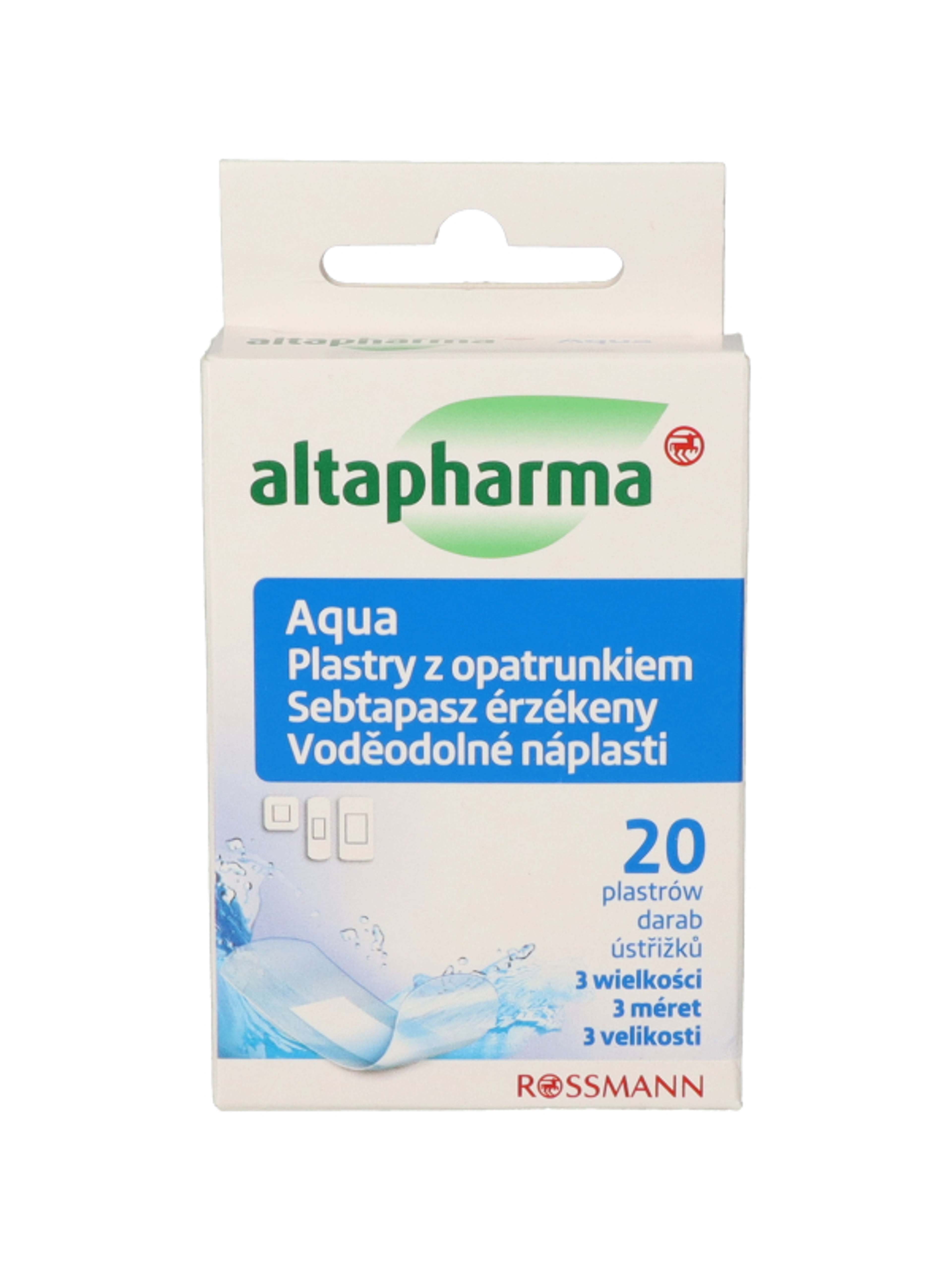 Altapharma Aqua sebtapasz - 20 db-2