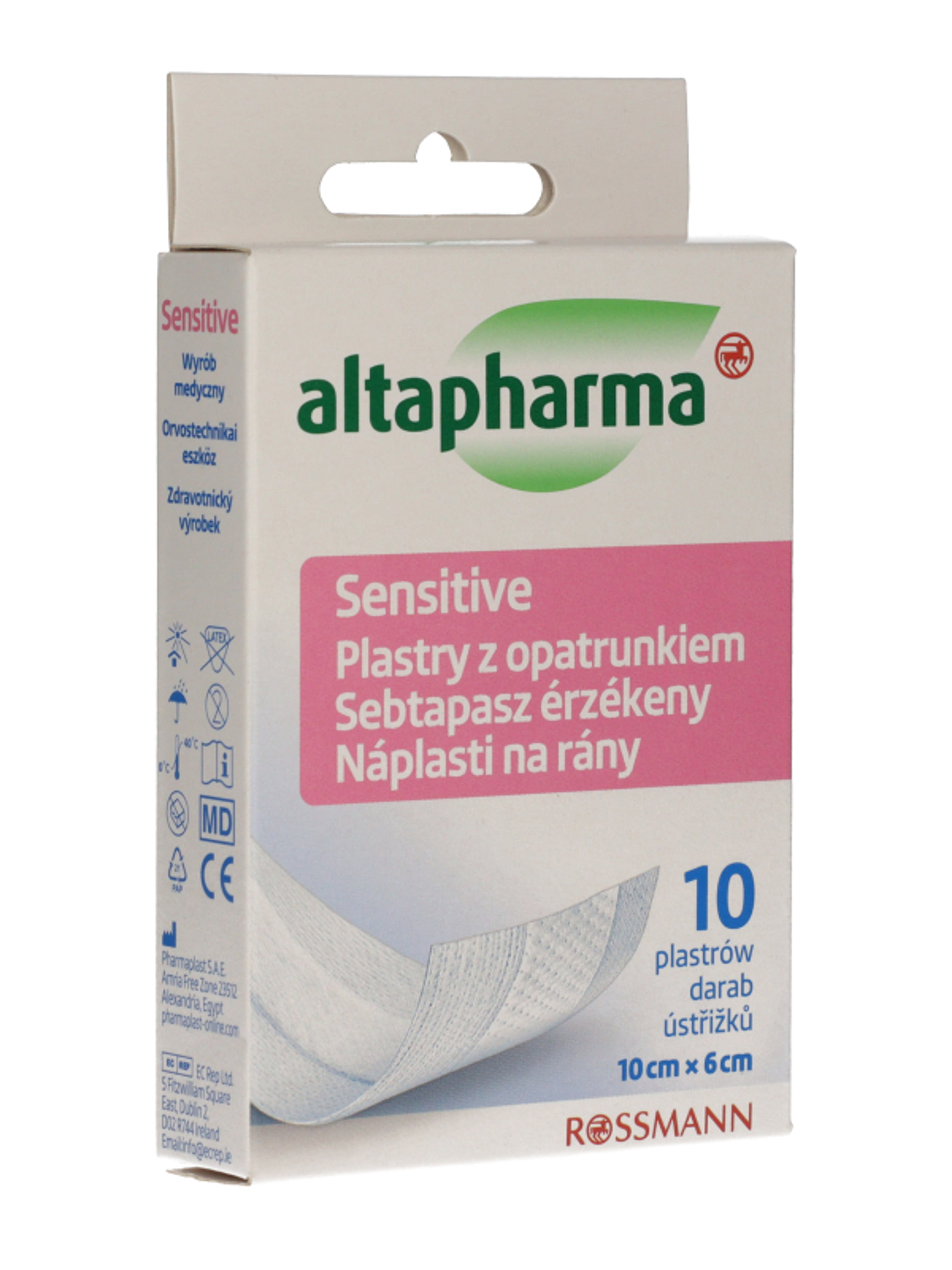 Altapharma Sensitiv sebtapasz szélessége: 10 cm hosszúsága: 6 cm - 1 db-6