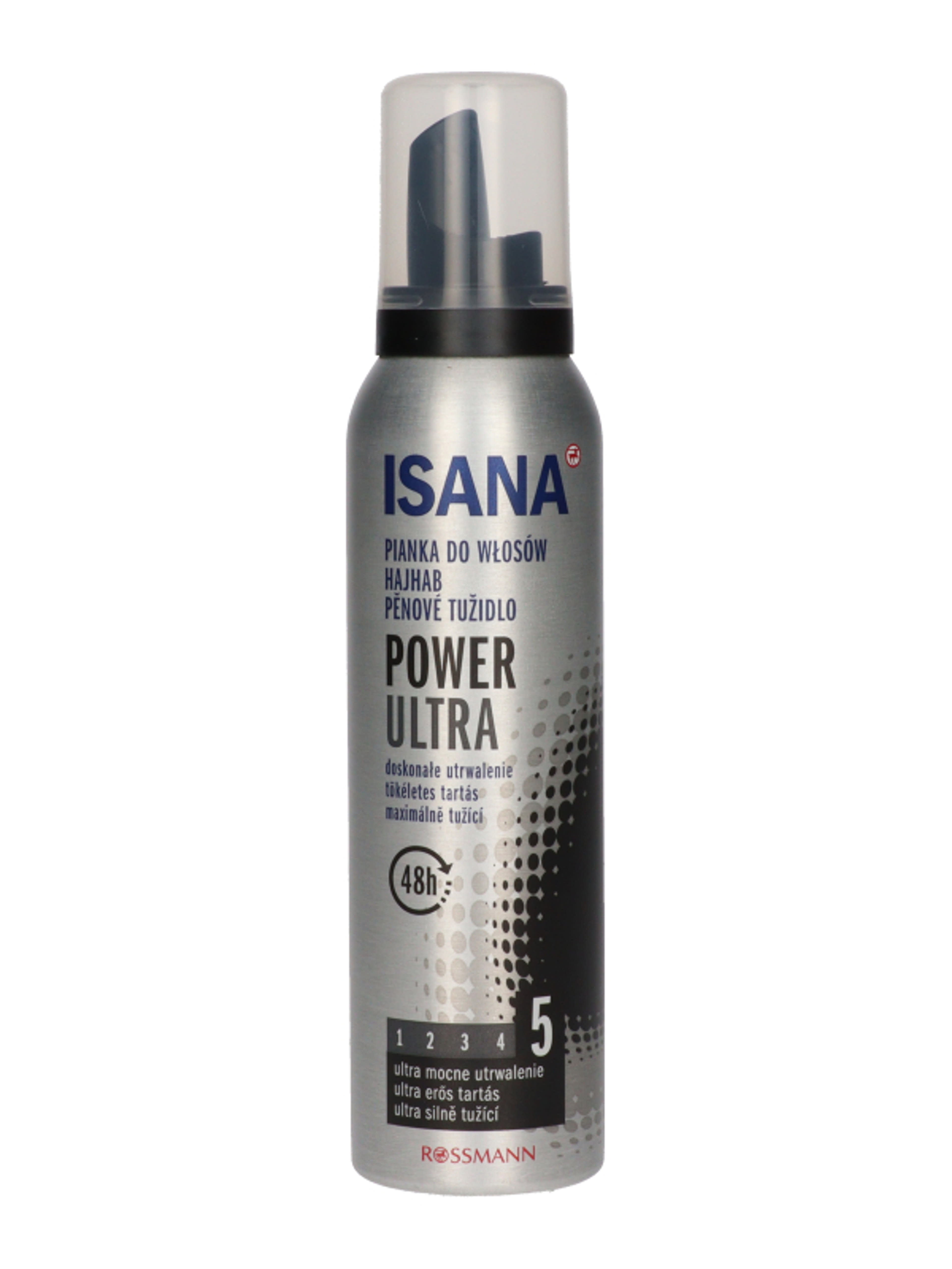 Isana Hair Ultra Erős Tartás hajhab - 150 ml-3