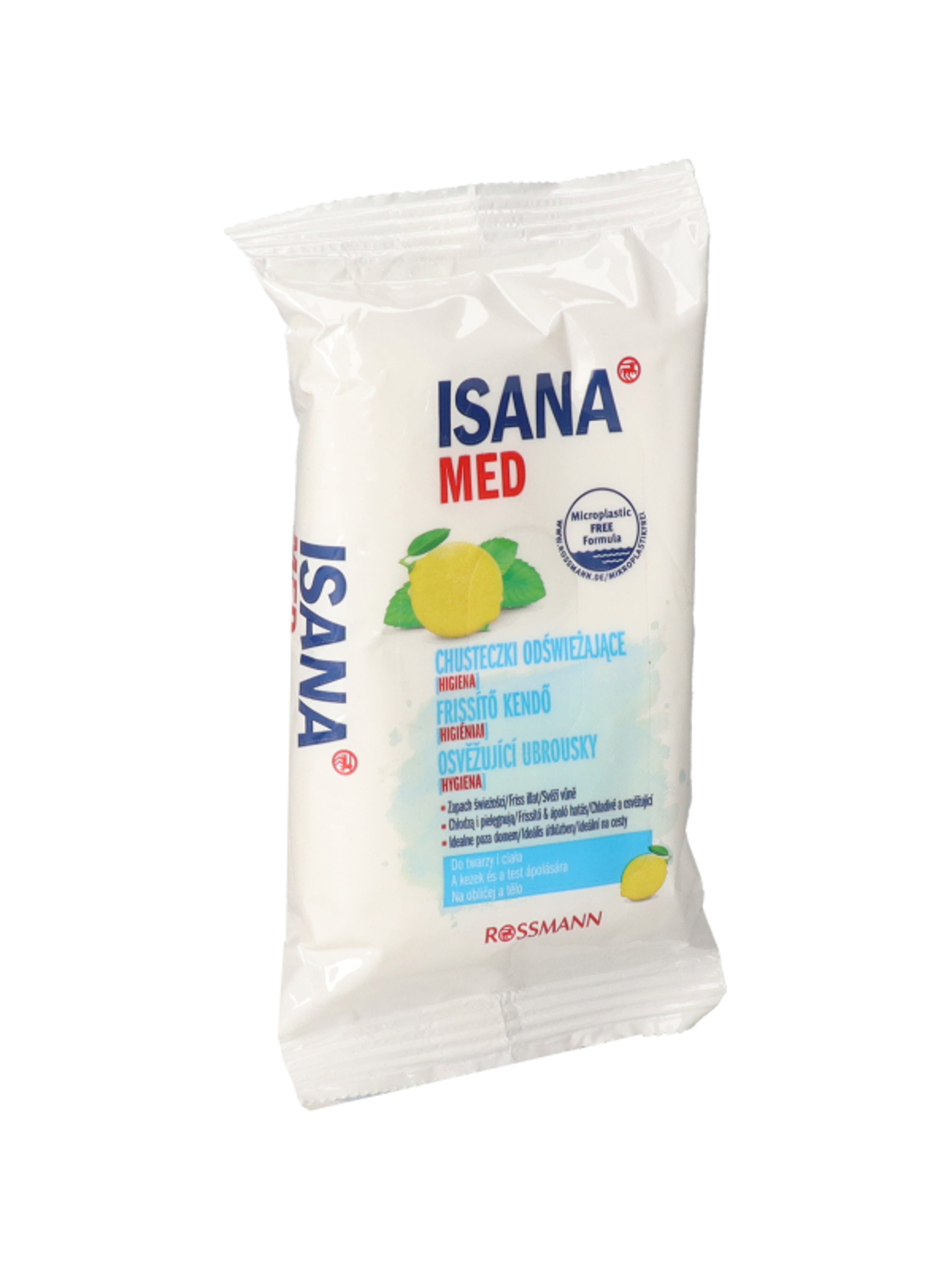 Isana Med higiéniai és frissítő kendő - 15 db-3