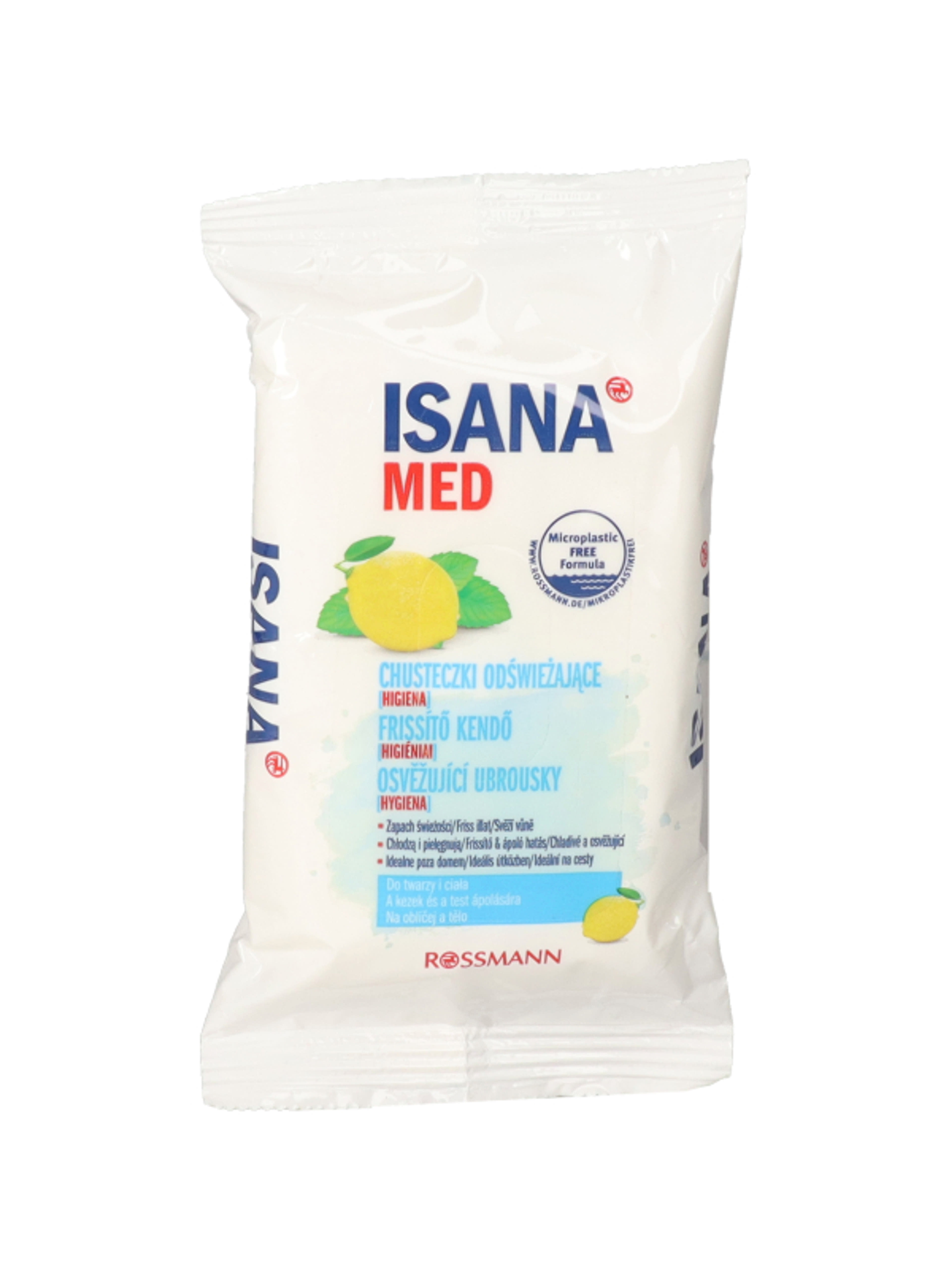 Isana Med higiéniai és frissítő kendő - 15 db-2