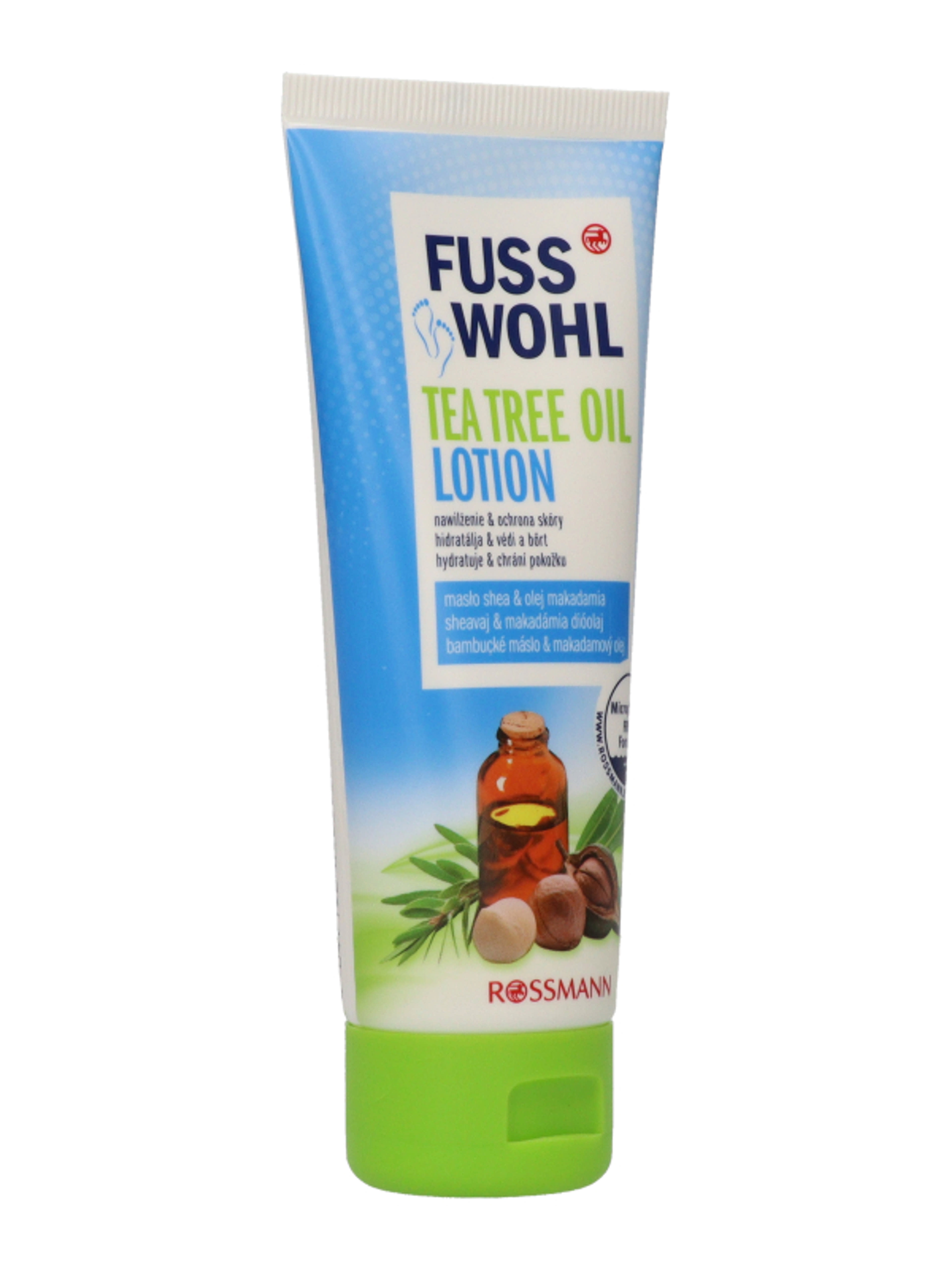 Fuss Wohl lábápoló krém teafa olajjal - 75 ml-6