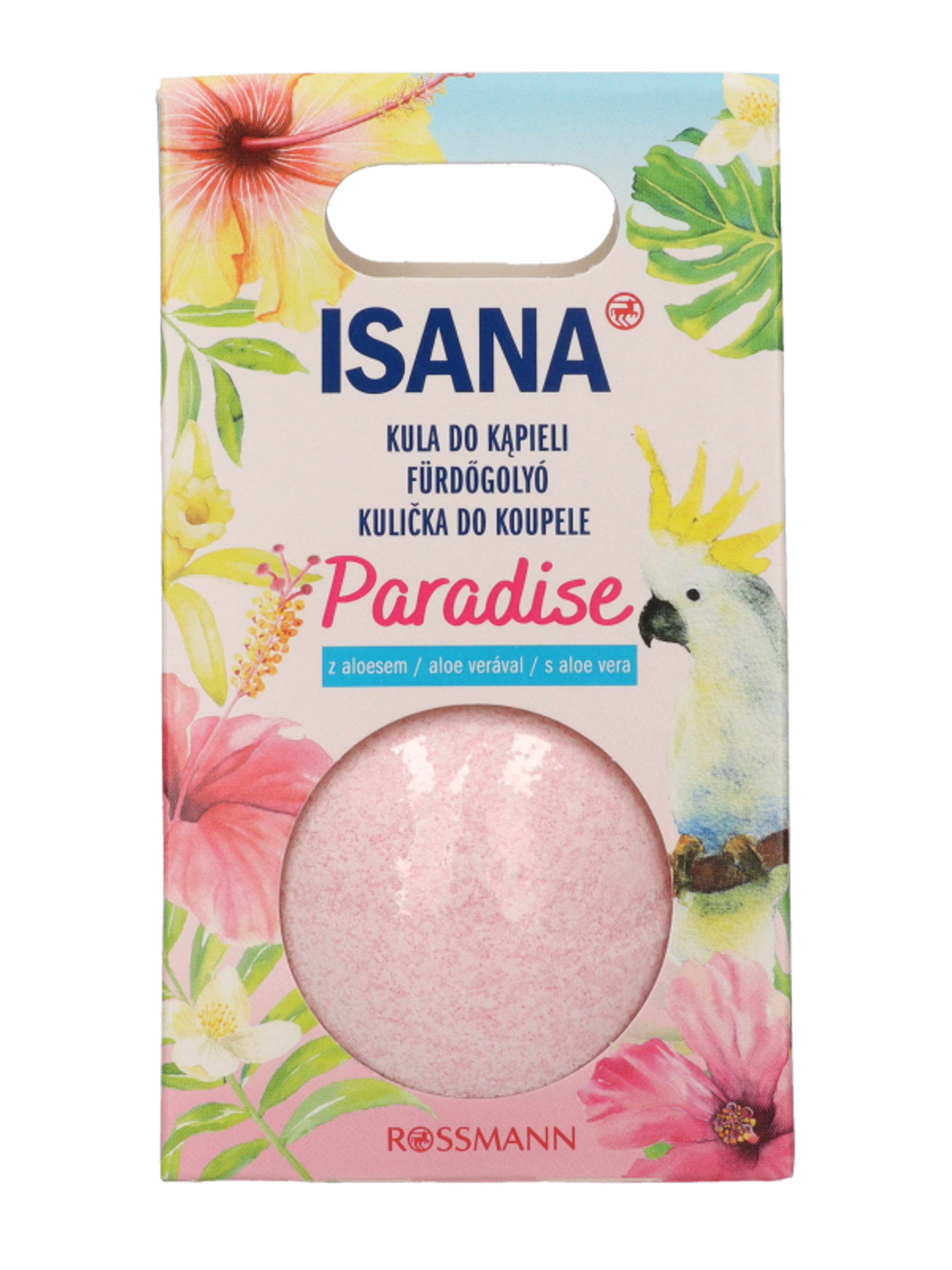 Isana fürdőgolyó paradise hibiskus - 120 g-3