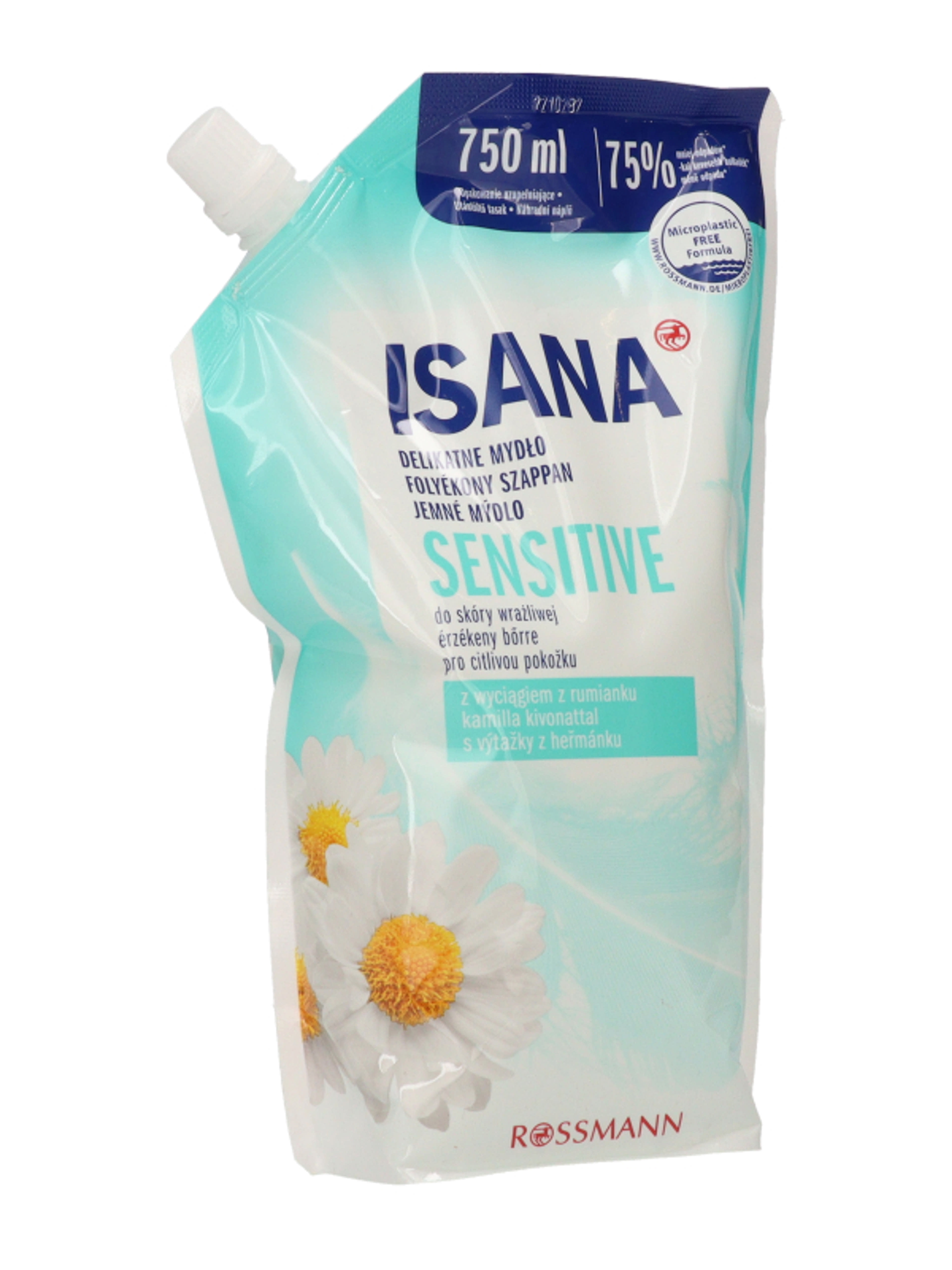 Isana folyékony szappan utántöltő sensitive - 750 ml-5
