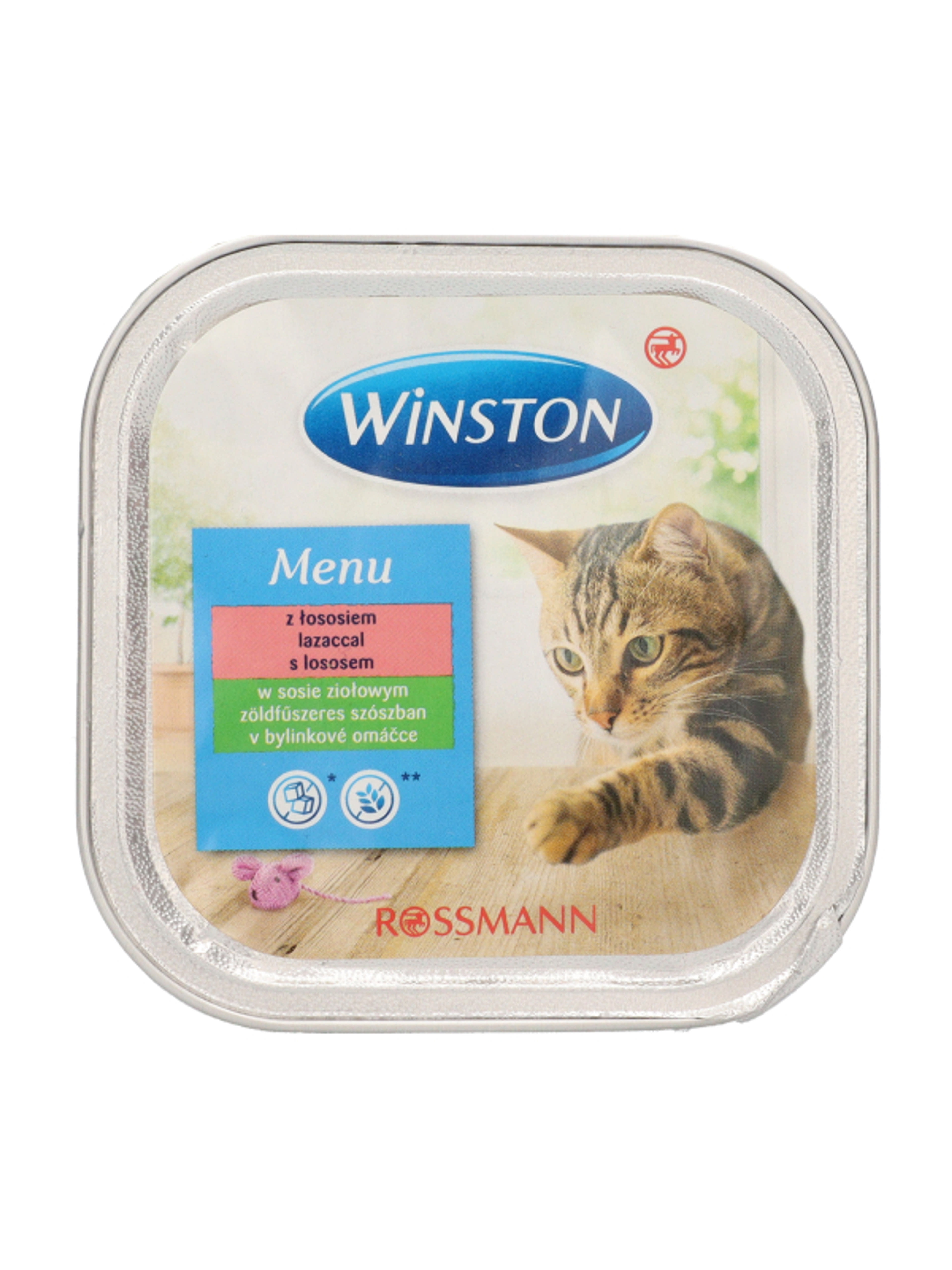 Winston lazac gyógynövényes szószos alutál macskának - 100 g-3