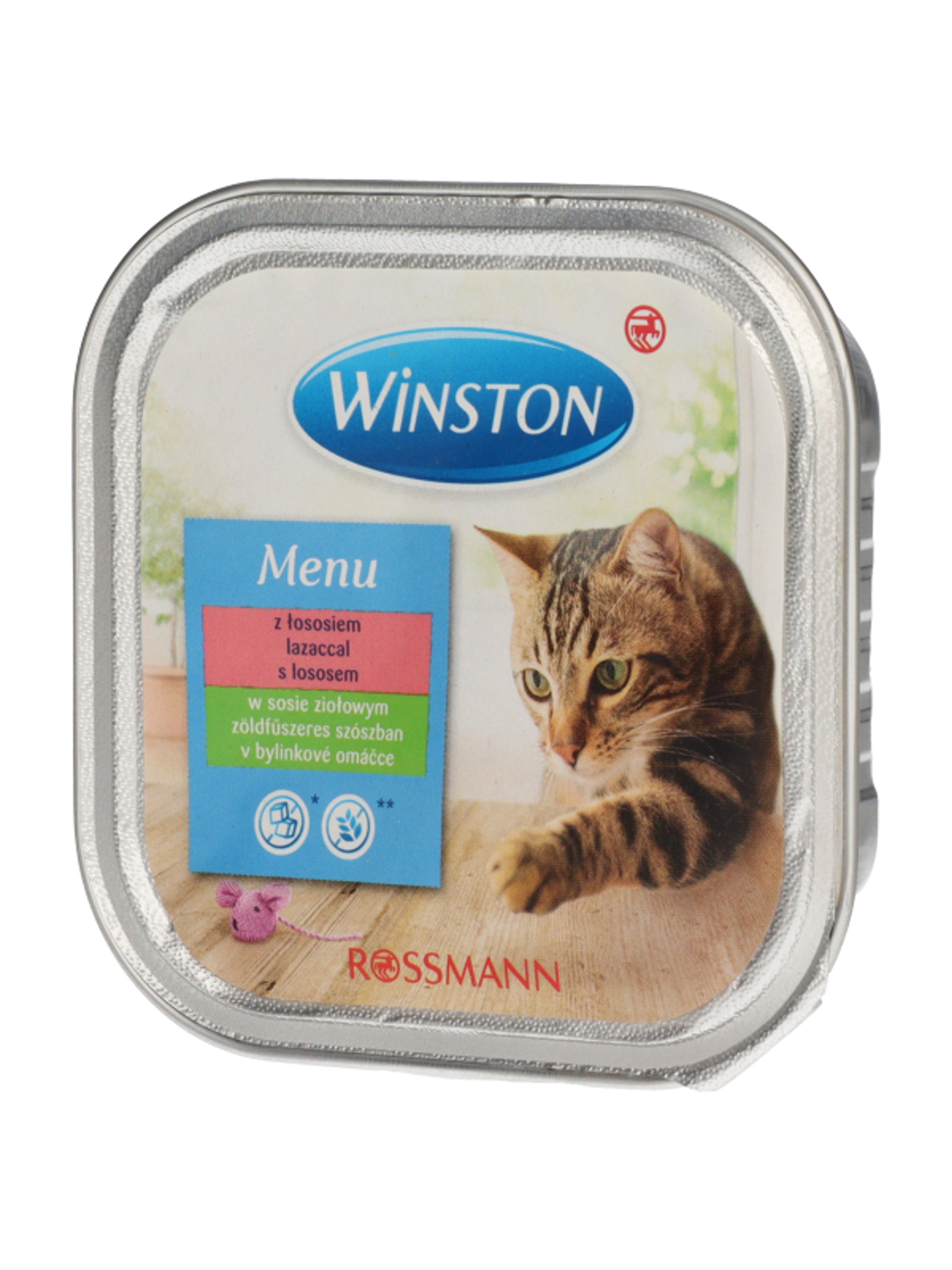 Winston lazac gyógynövényes szószos alutál macskának - 100 g-4