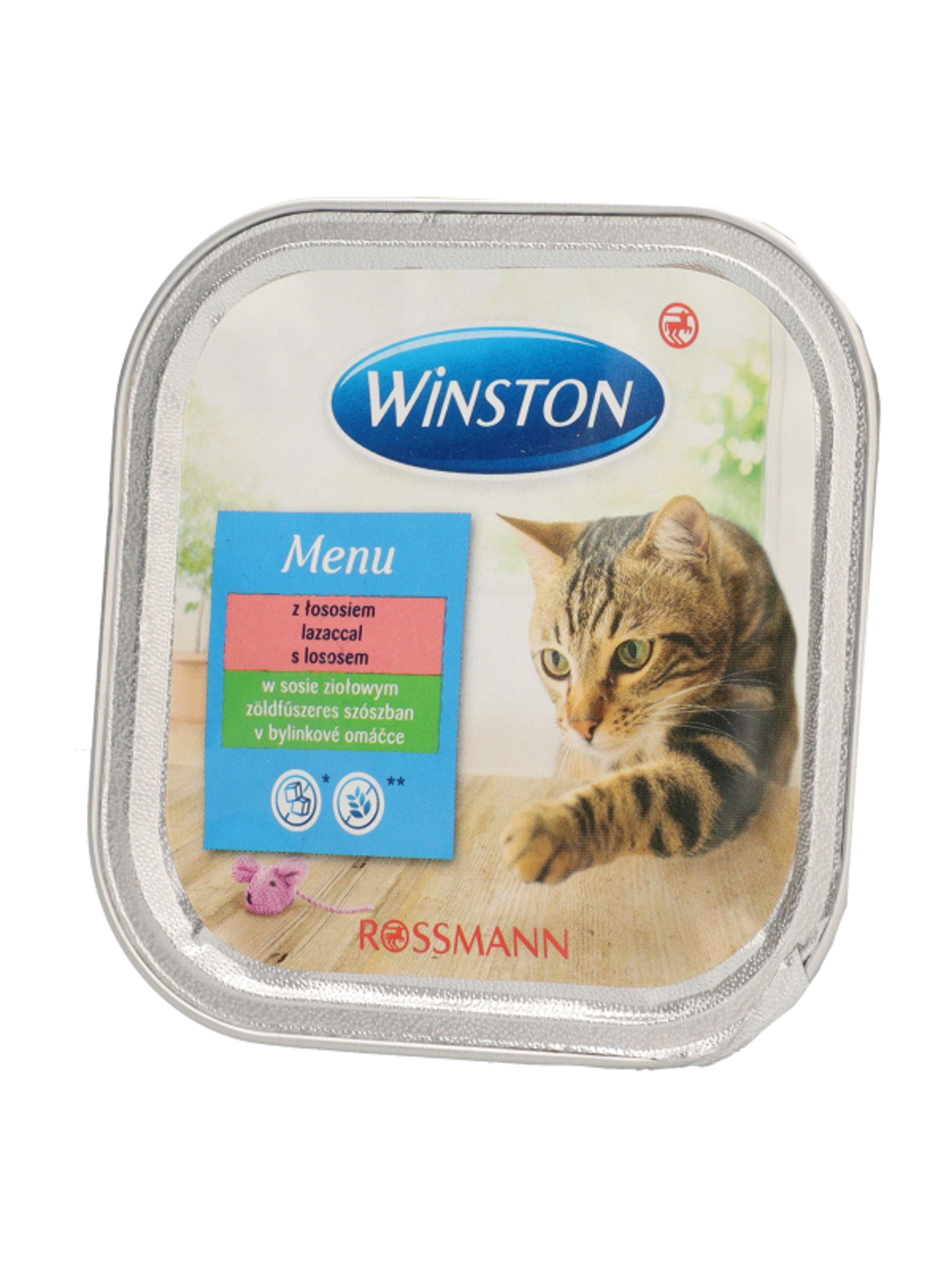 Winston lazac gyógynövényes szószos alutál macskának - 100 g-4