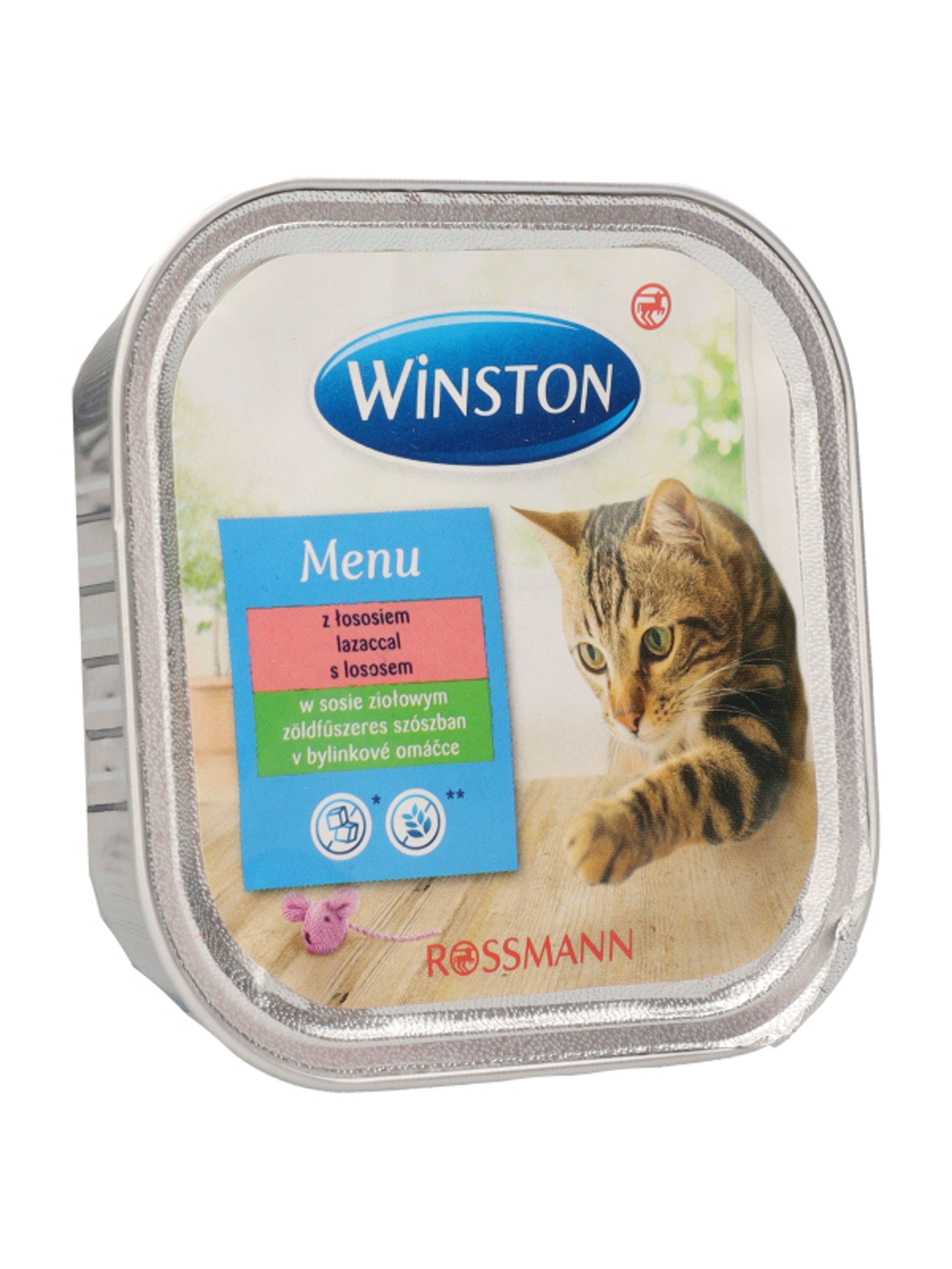 Winston lazac gyógynövényes szószos alutál macskának - 100 g-5