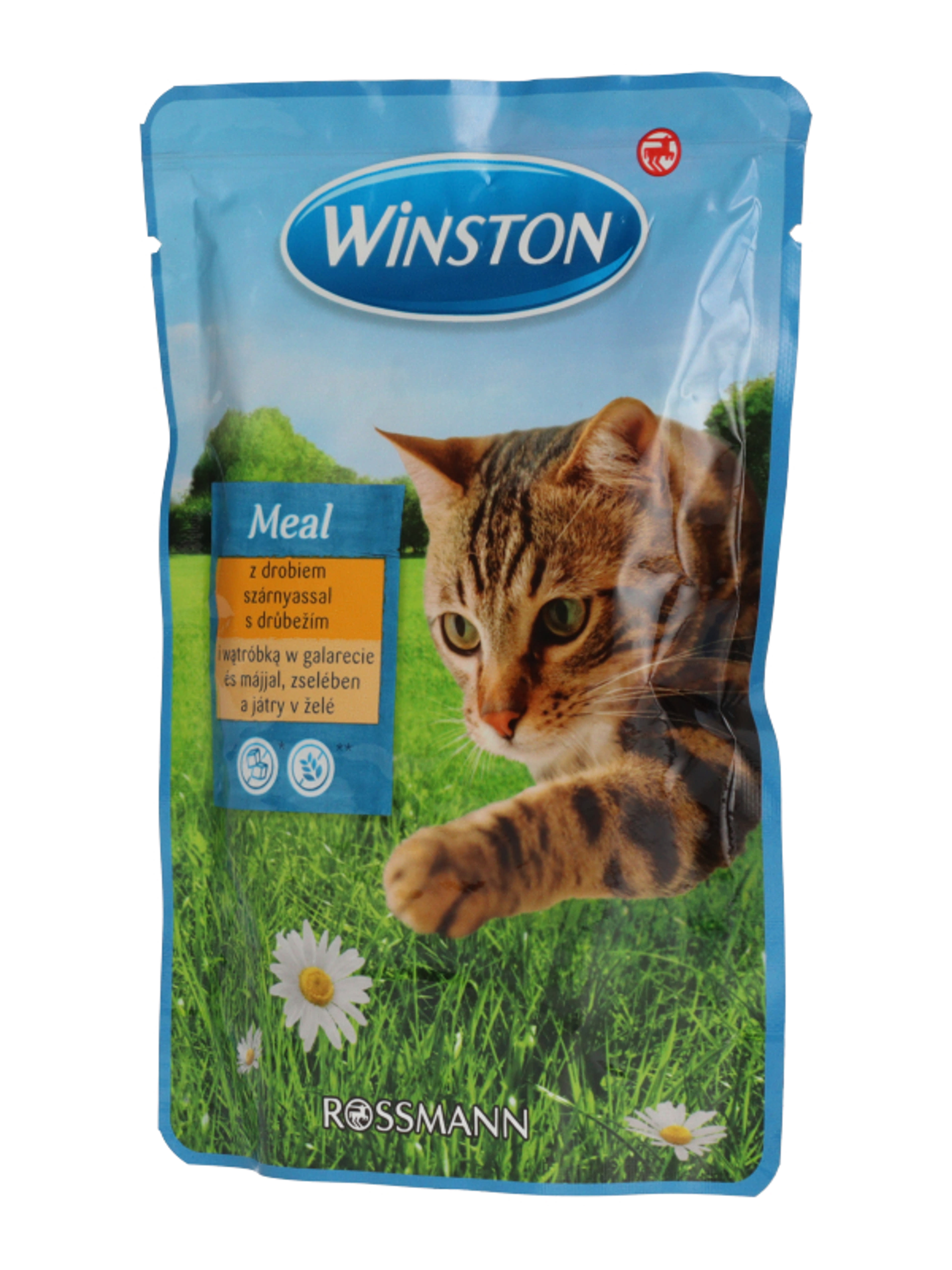 Winston alutasak macskáknak, szárnyashússal és májjal - 100 g-4
