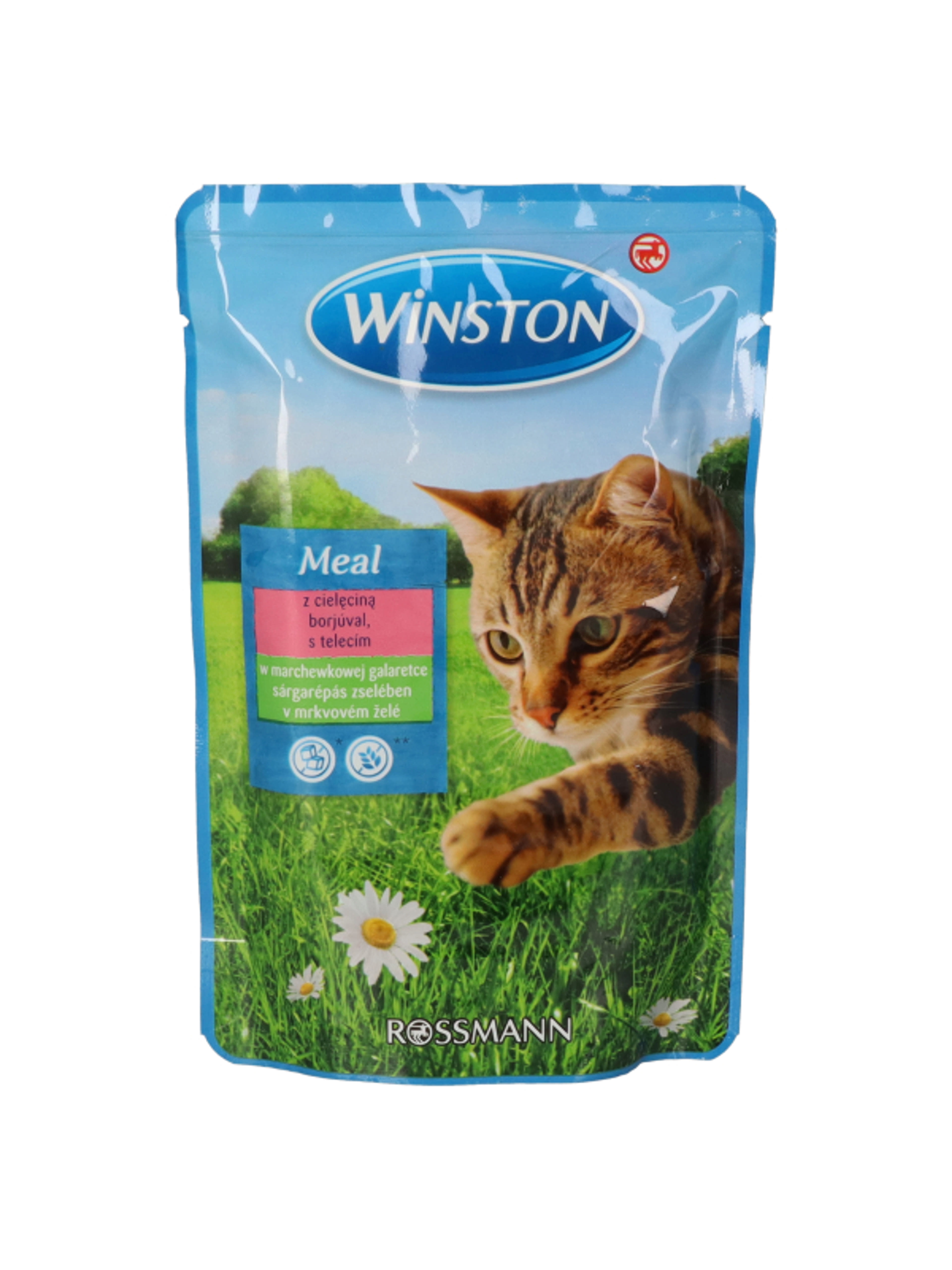 Winston alutasak macskáknak, borjúhússal és répával - 100 g-1